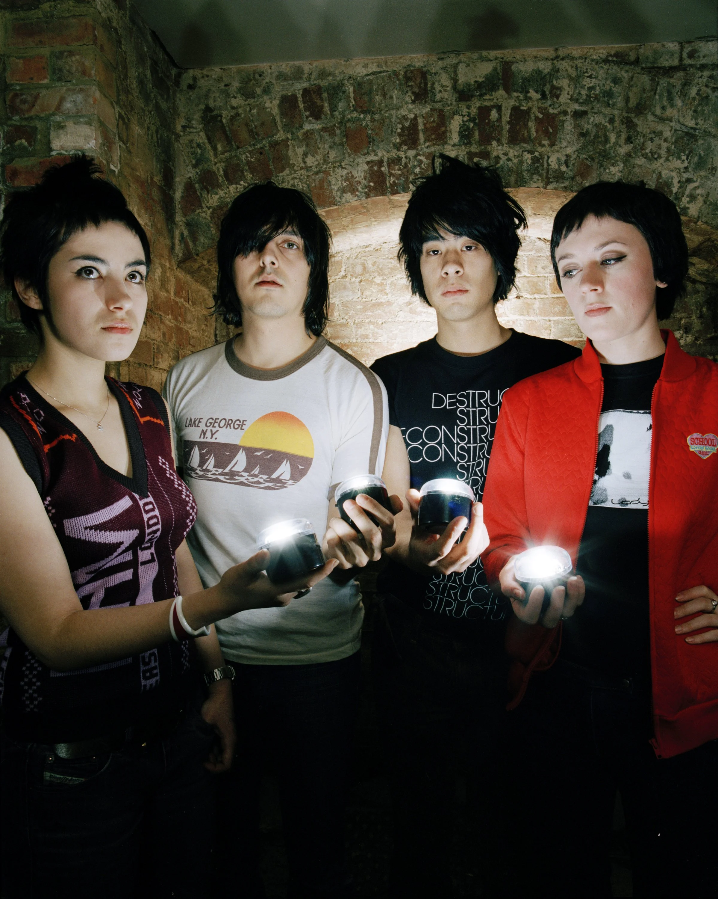 LADYTRON, east London, 2003