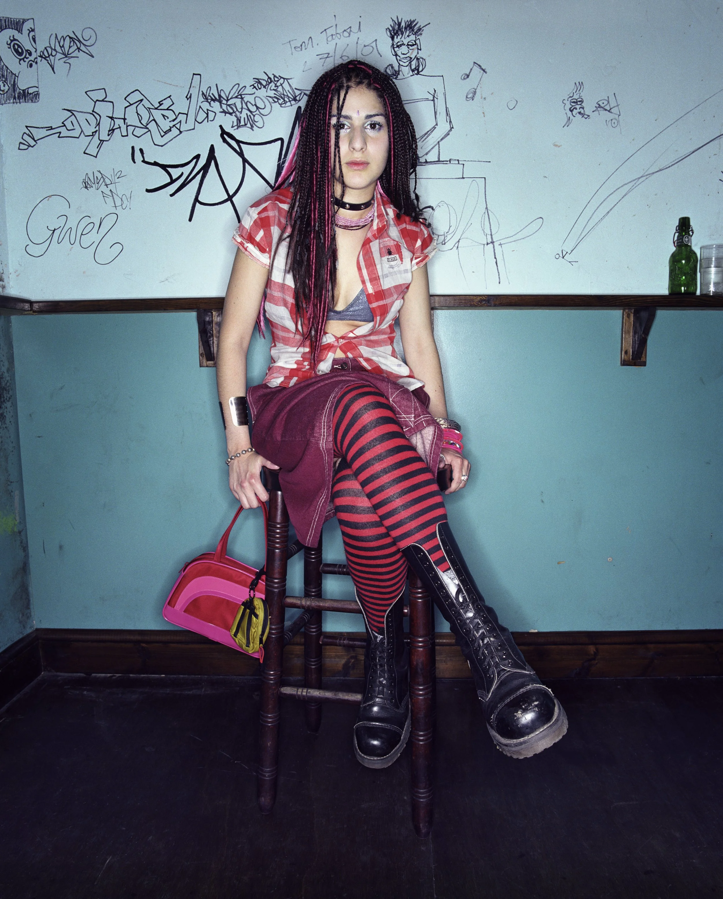FASHION SHOOT, north London 2004