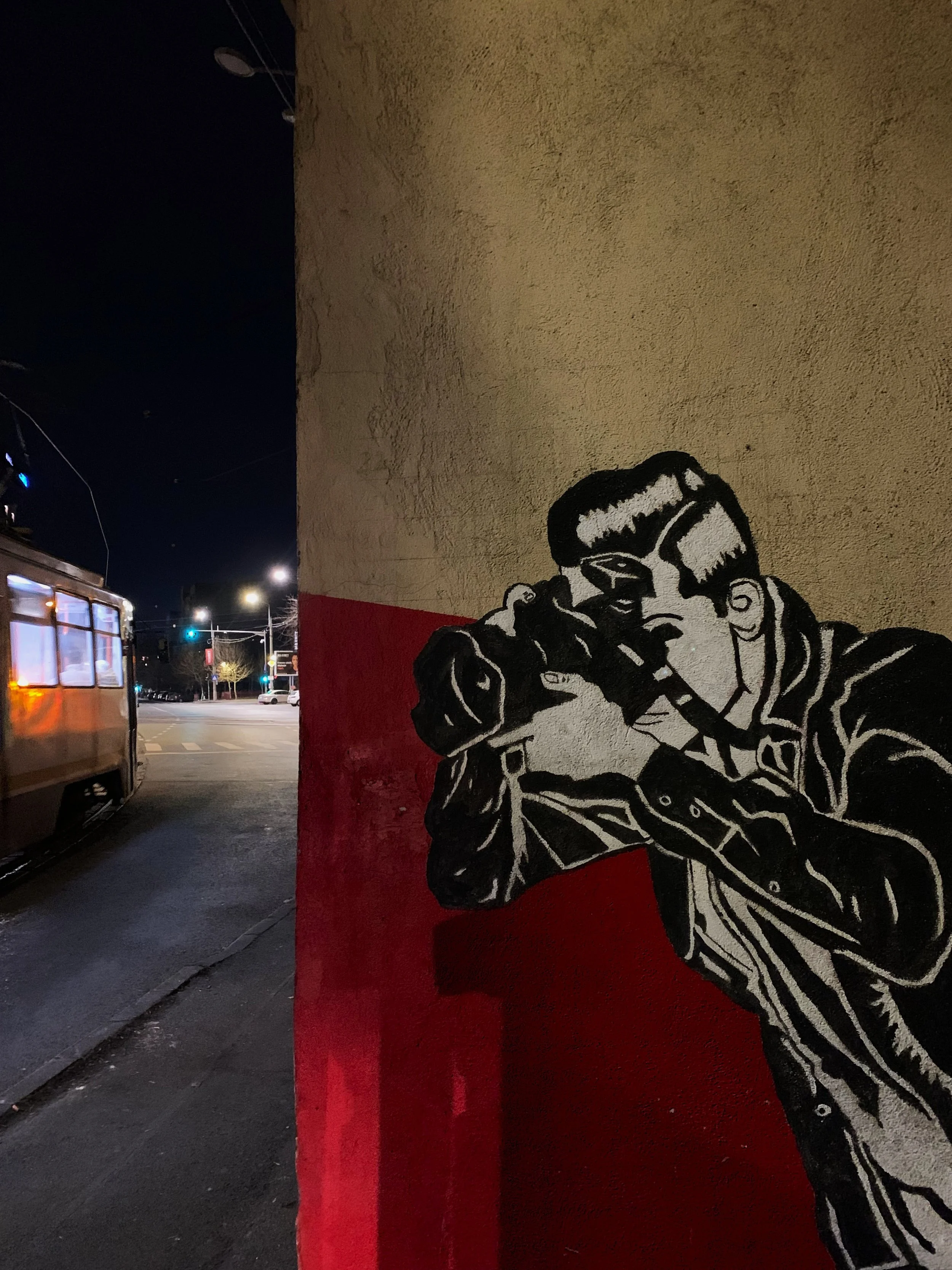 Street Tram Art Photographer, Bucharest, Romania - Format: 45x30 - 50€