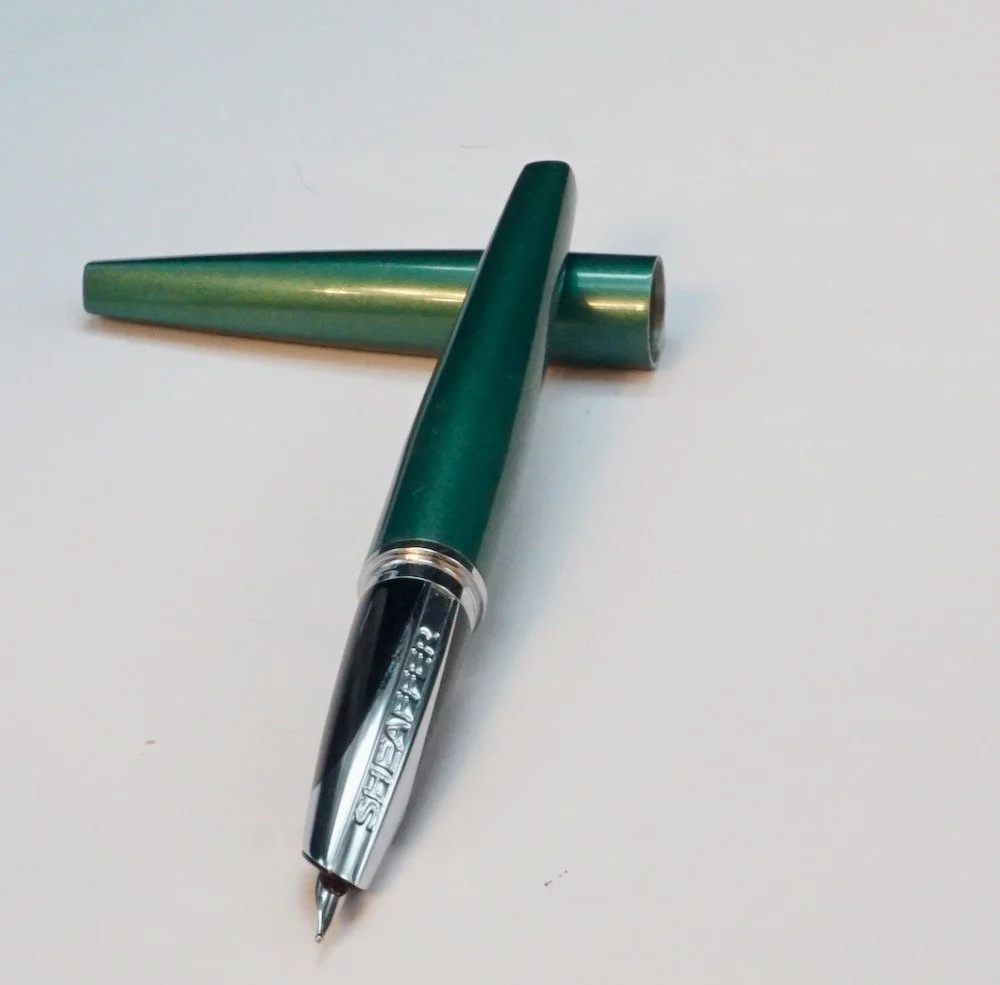 Sheaffer Taranis Metallic Green fountain pen — Global Pens UK