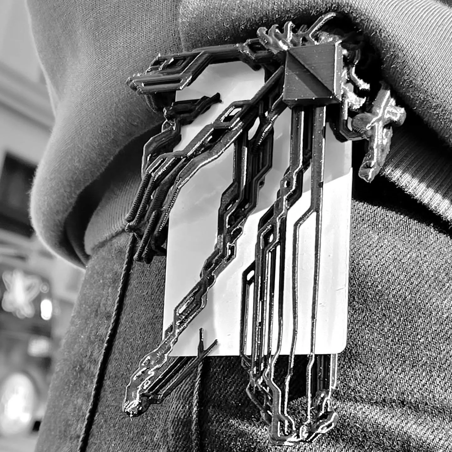 Bring your creation to work-day!
I can now open doors, if not in style, then at least with some personalized flair.