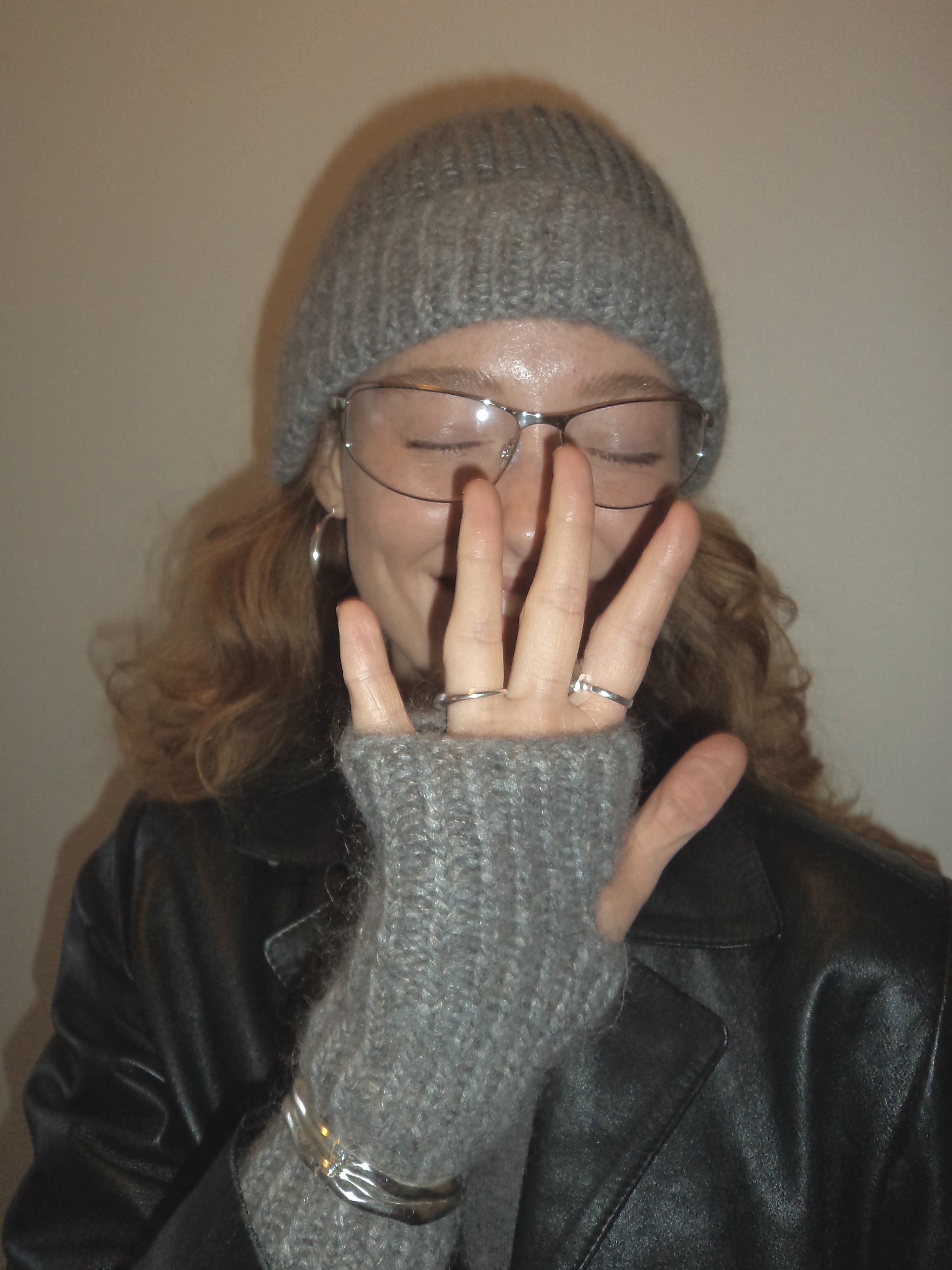 Beanie & Glove set - English Pattern