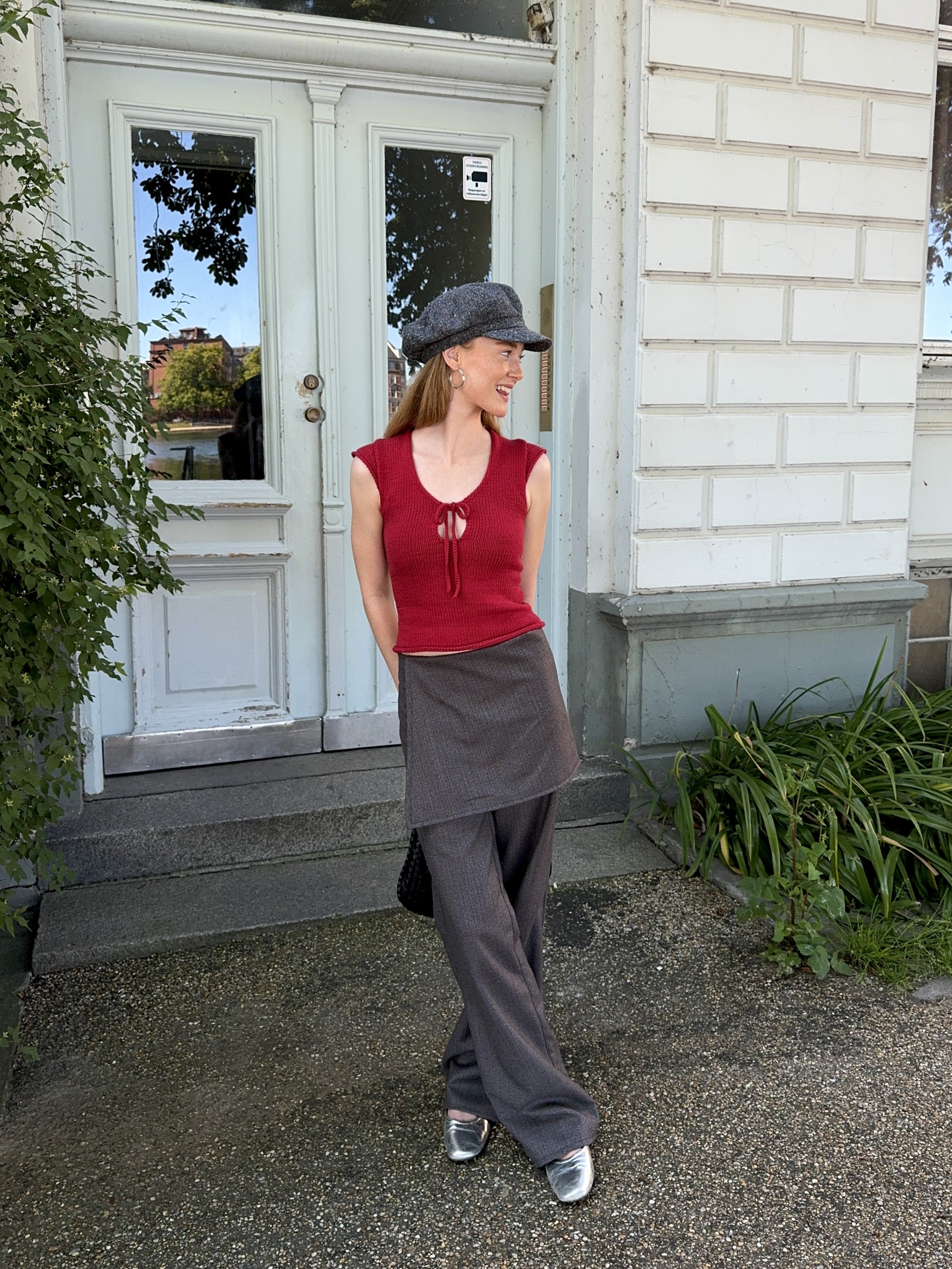 Mathilde Roien wearing Caro Top