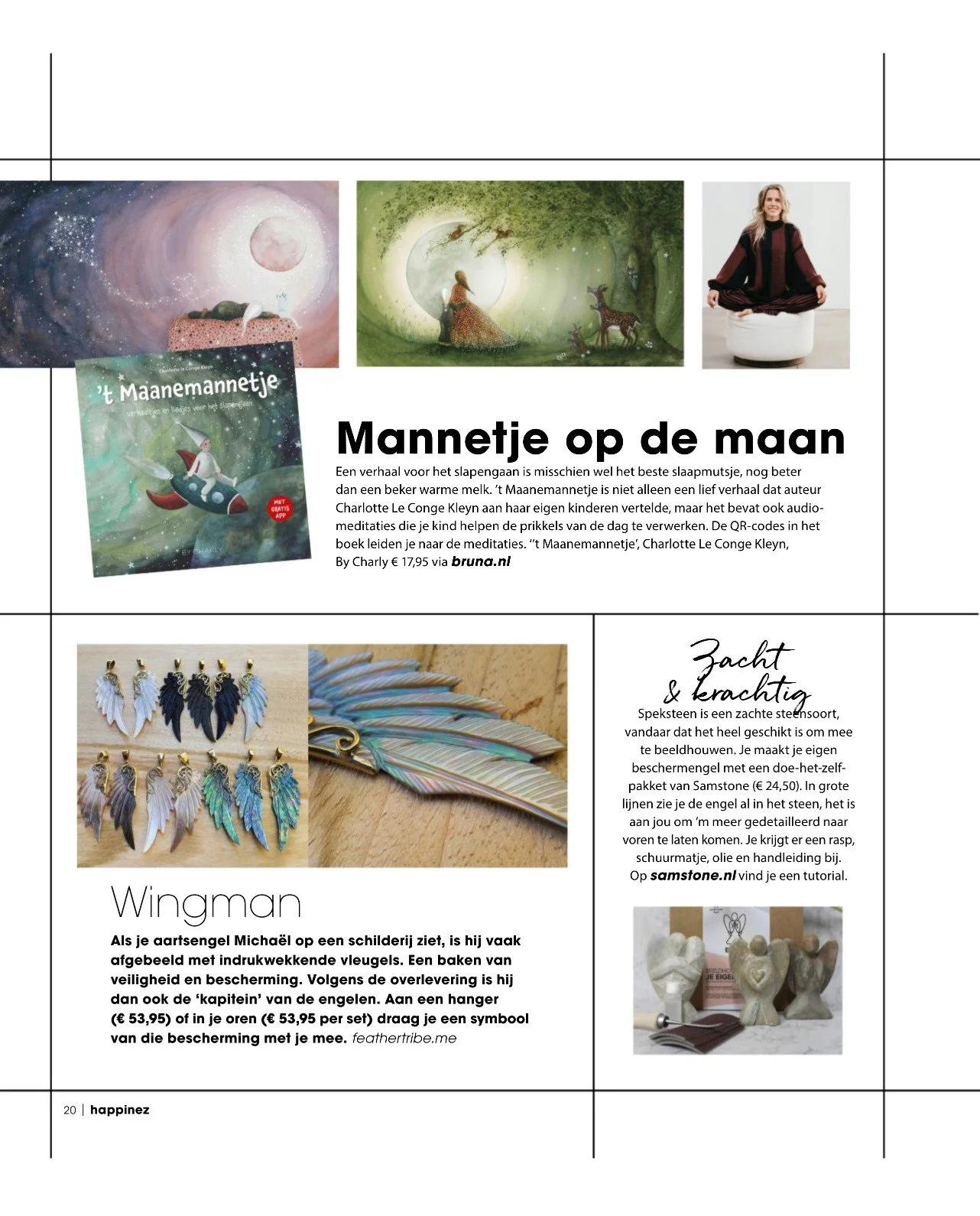 In de media. Happinez