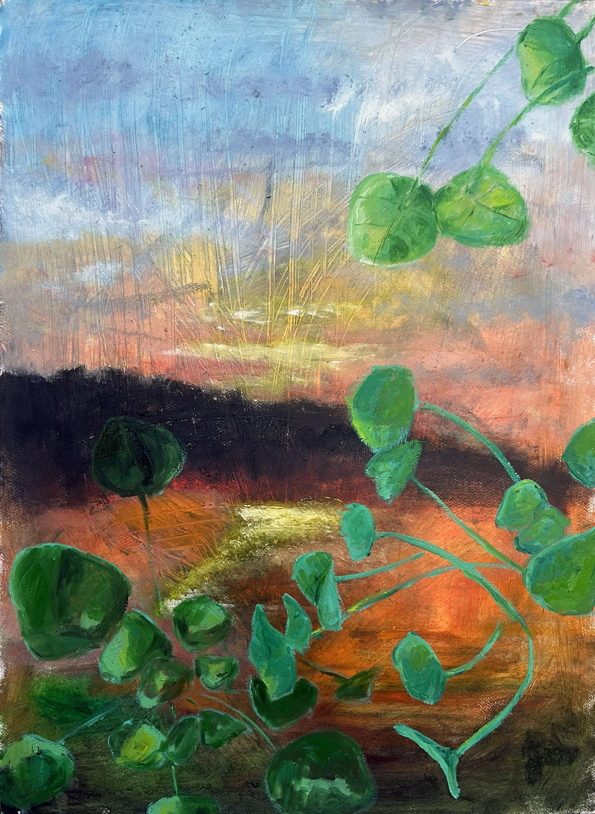 When birds swarmed us like magic