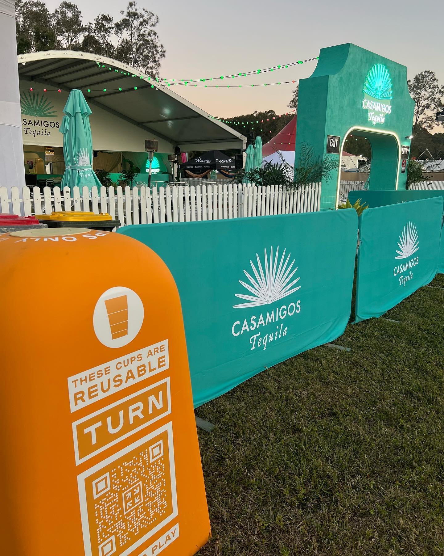 @turn at @splendourinthegrass  stopping 350,000 single use cups hitting landfill. Go team!