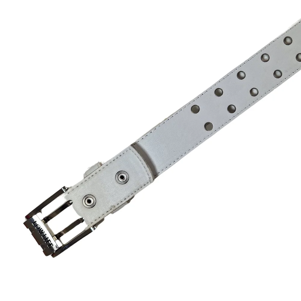 Duplici Vegan Double Eyelet Printed Belt — Lowlife display picture 3