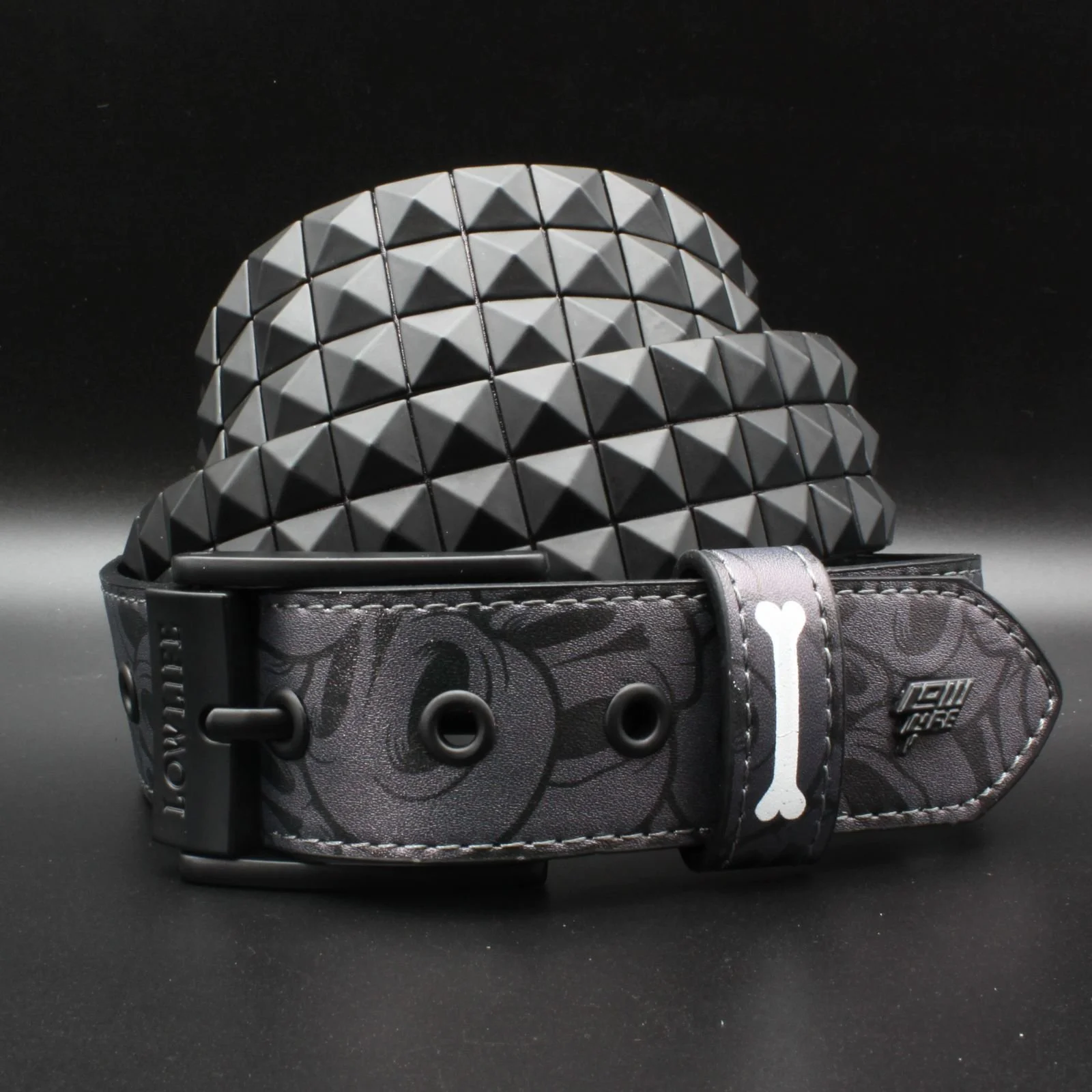 Lowlife x Christopher Luke Skull Vegan Belt