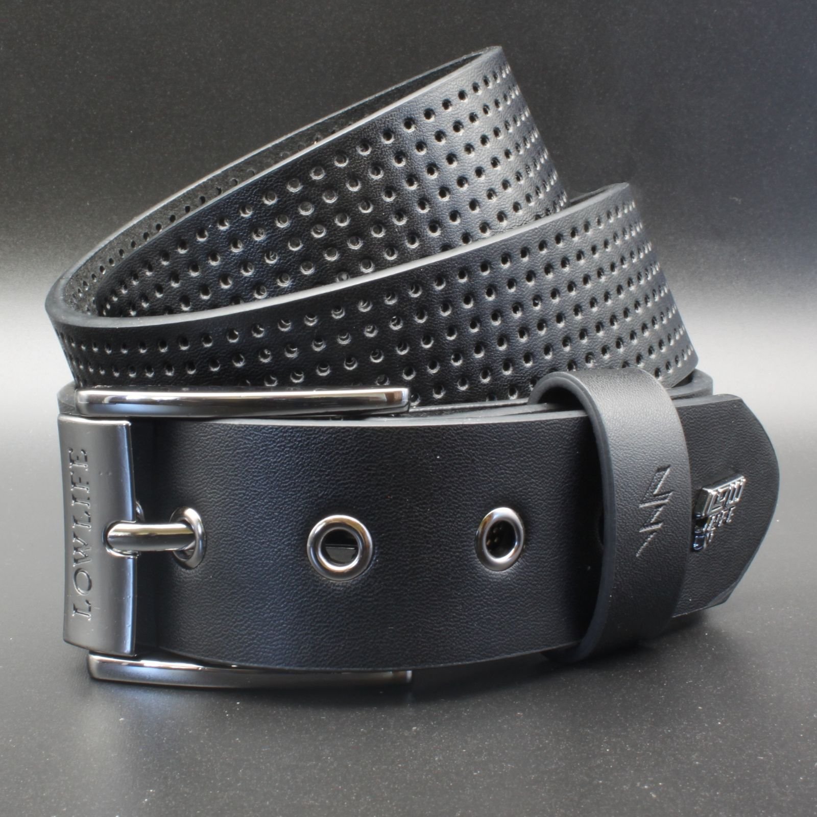 Clyde Leather Belt in Black