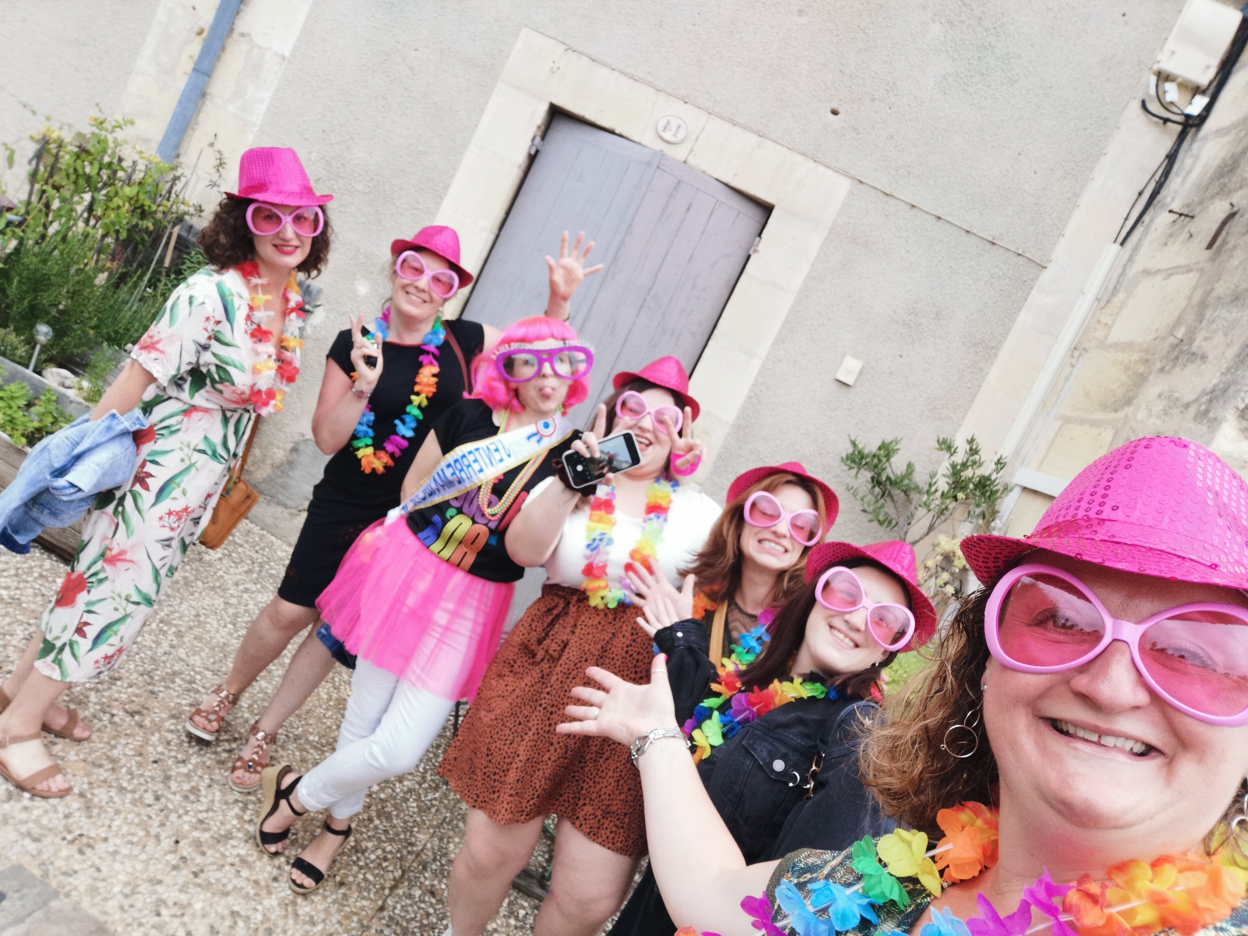 Fêtes évènement en groupe enterrement de vie de jeune fille