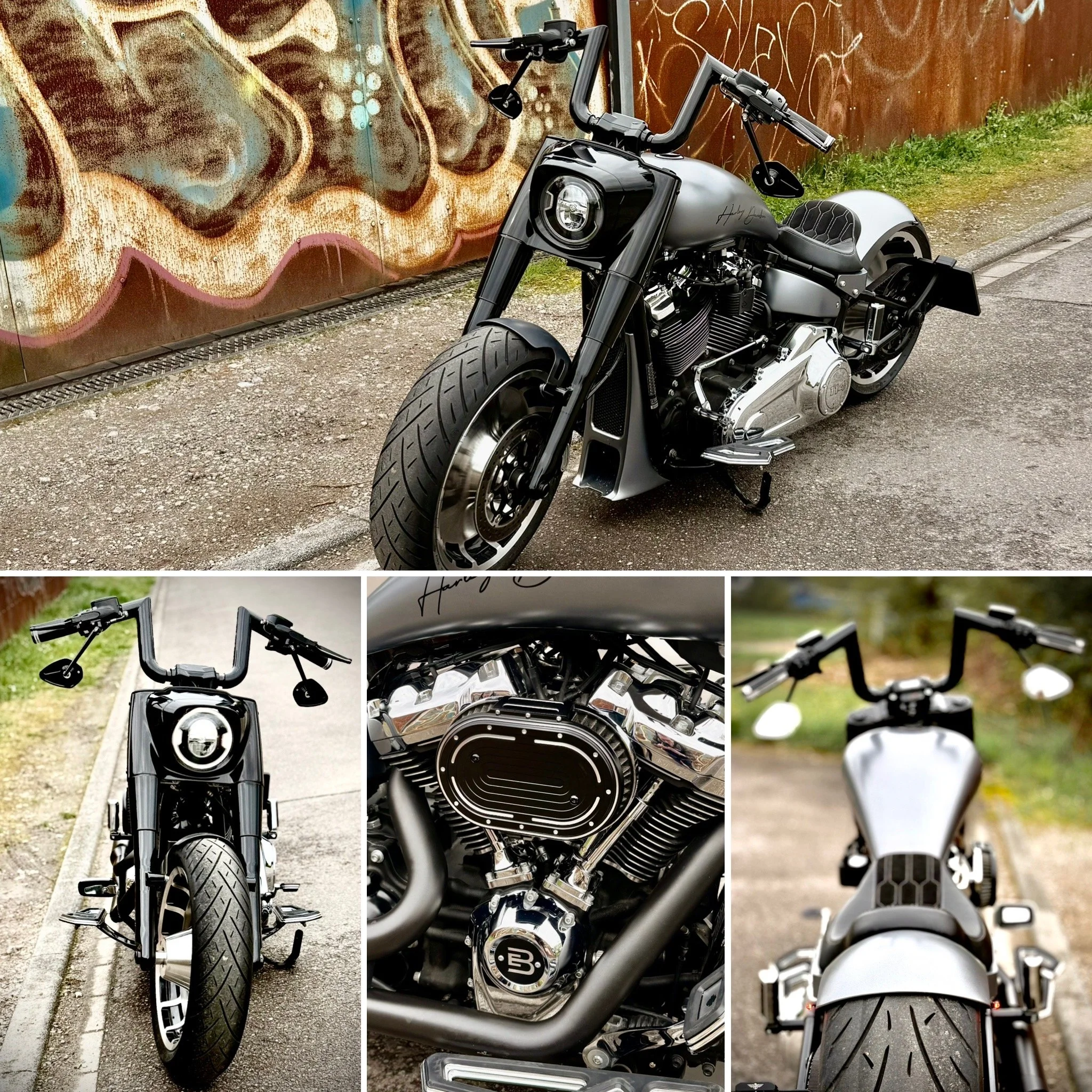 Harley Davidson Fatboy Custom Umbau 
