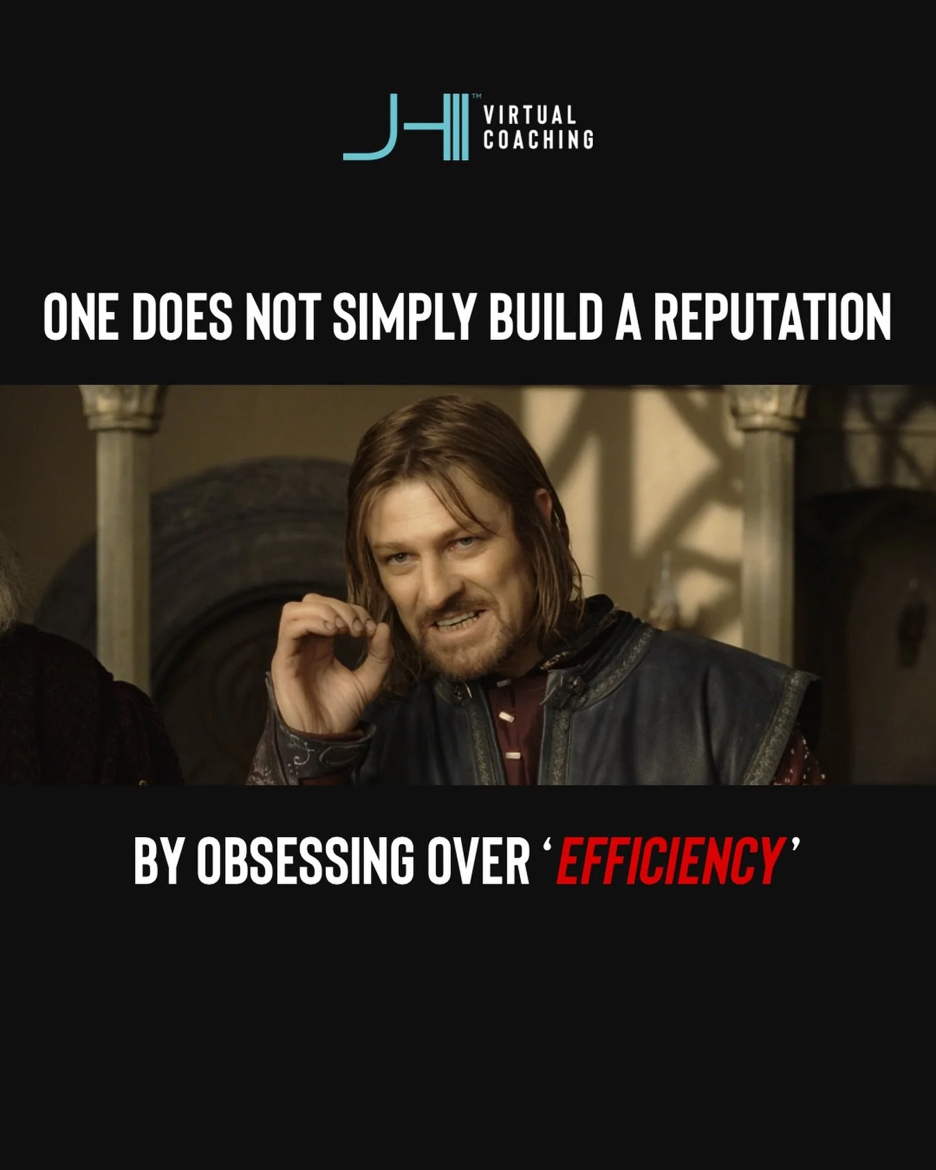 You&rsquo;re not going to build a reputation as a world-class coach if your only focus is being more efficient!

Unfortunately I&rsquo;m seeing more coaches being groomed in mentorships (aka by failed coaches) who tell them their check ins want to be