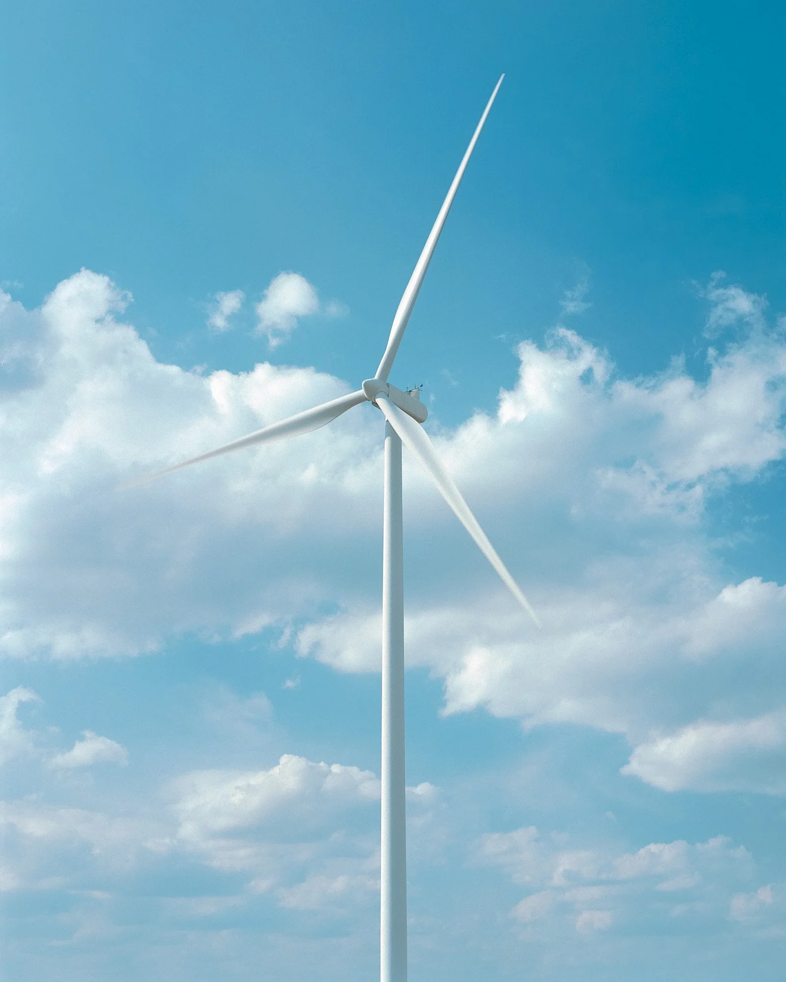 Wind Turbine on a Perfect Day | Illinois