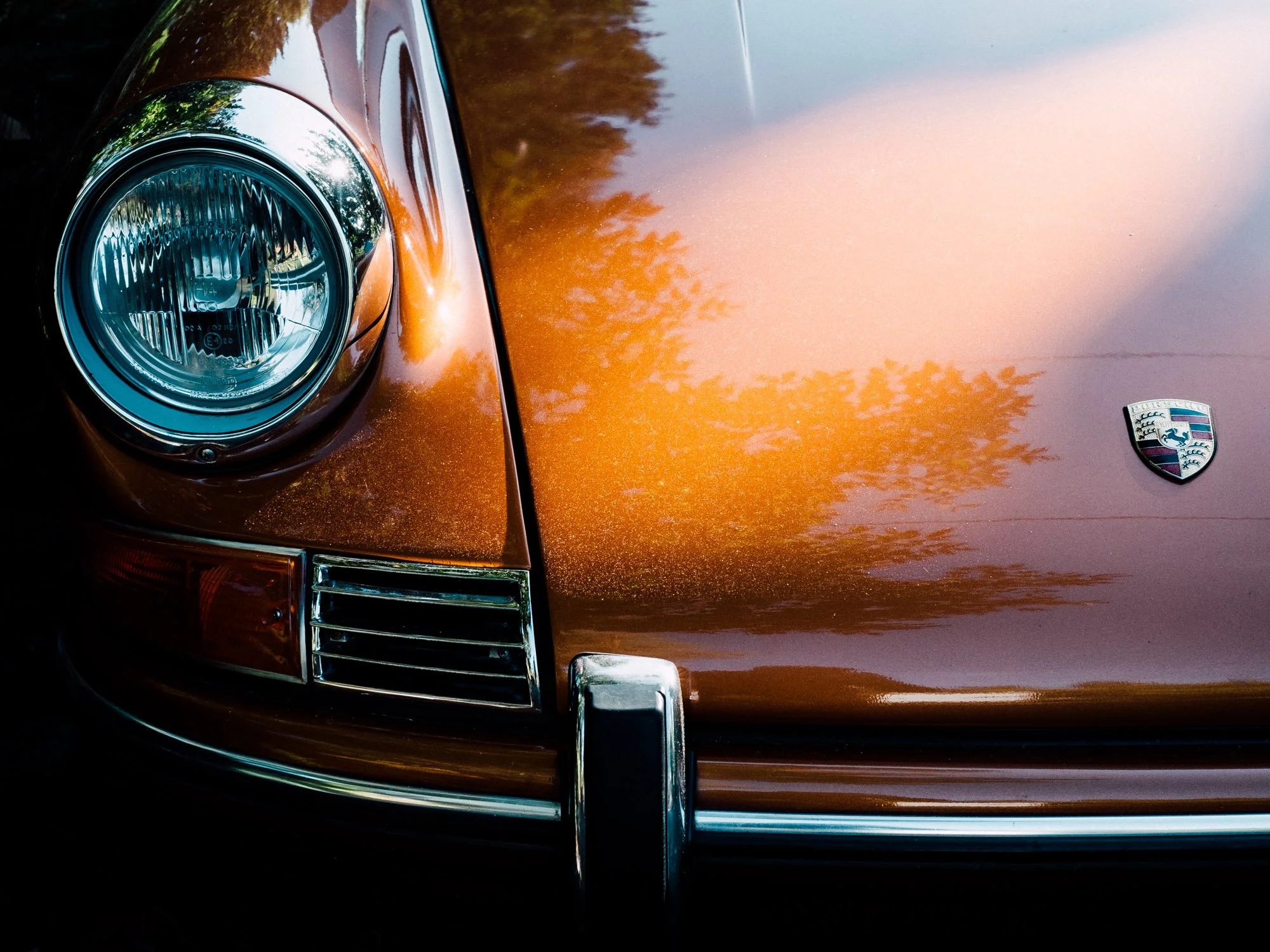 Porsche in Morning Light | Portland, Oregon