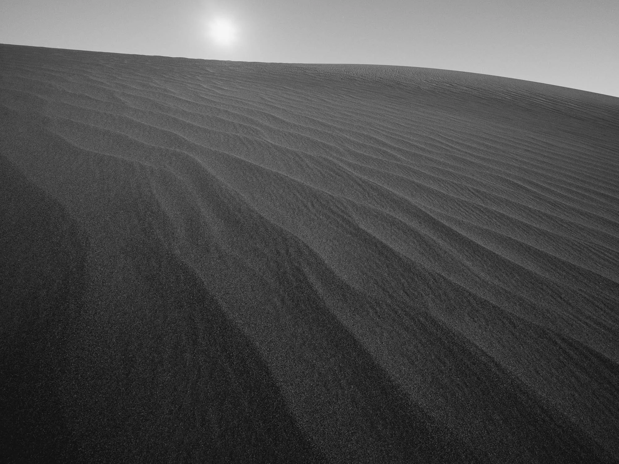 DSCF6492_Dune Texture and Moon_BW.jpg
