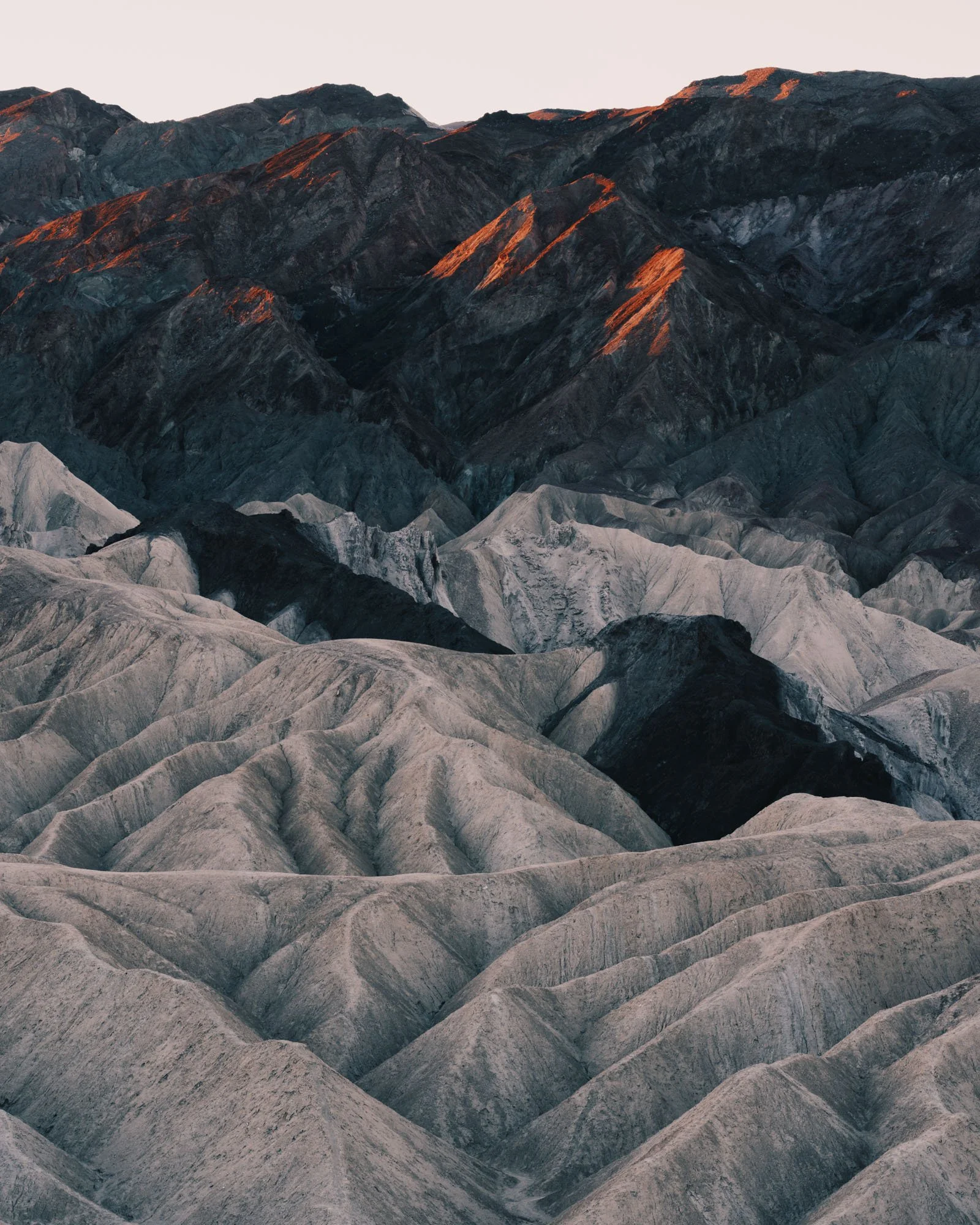Zabriskie Point Sunrise | Death Valley, California