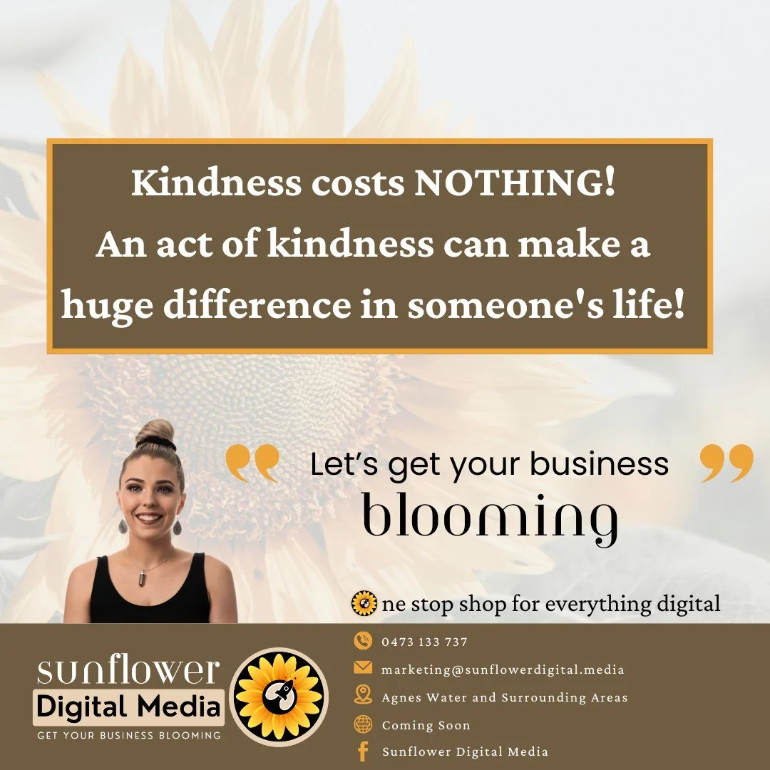 🤝𝗞𝗜𝗡𝗗𝗡𝗘𝗦𝗦 costs nothing but 𝗠𝗘𝗔𝗡𝗦 𝗘𝗩𝗘𝗥𝗬𝗧𝗛𝗜𝗡𝗚! 💖 

🌈Let's light up someone's day with random acts of kindness! 𝗪𝗵𝗲𝘁𝗵𝗲𝗿 𝗶𝘁'𝘀 𝗮 𝘀𝗺𝗶𝗹𝗲, 𝗮 𝗰𝗼𝗺𝗽𝗹𝗶𝗺𝗲𝗻𝘁, 𝗼𝗿 𝗵𝗲𝗹𝗽𝗶𝗻𝗴 𝘀𝗼𝗺𝗲𝗼𝗻𝗲 𝗶𝗻 𝗻𝗲𝗲𝗱, t