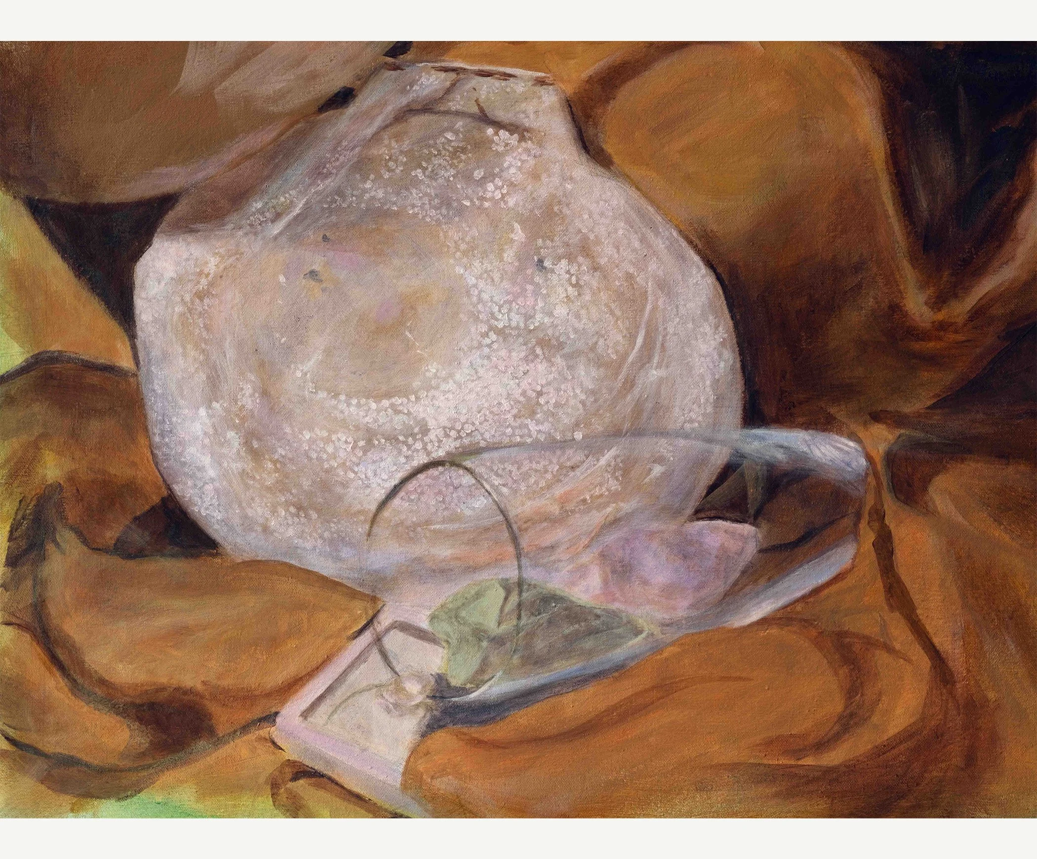 Honeyed Iridescence, Undulating Reflections