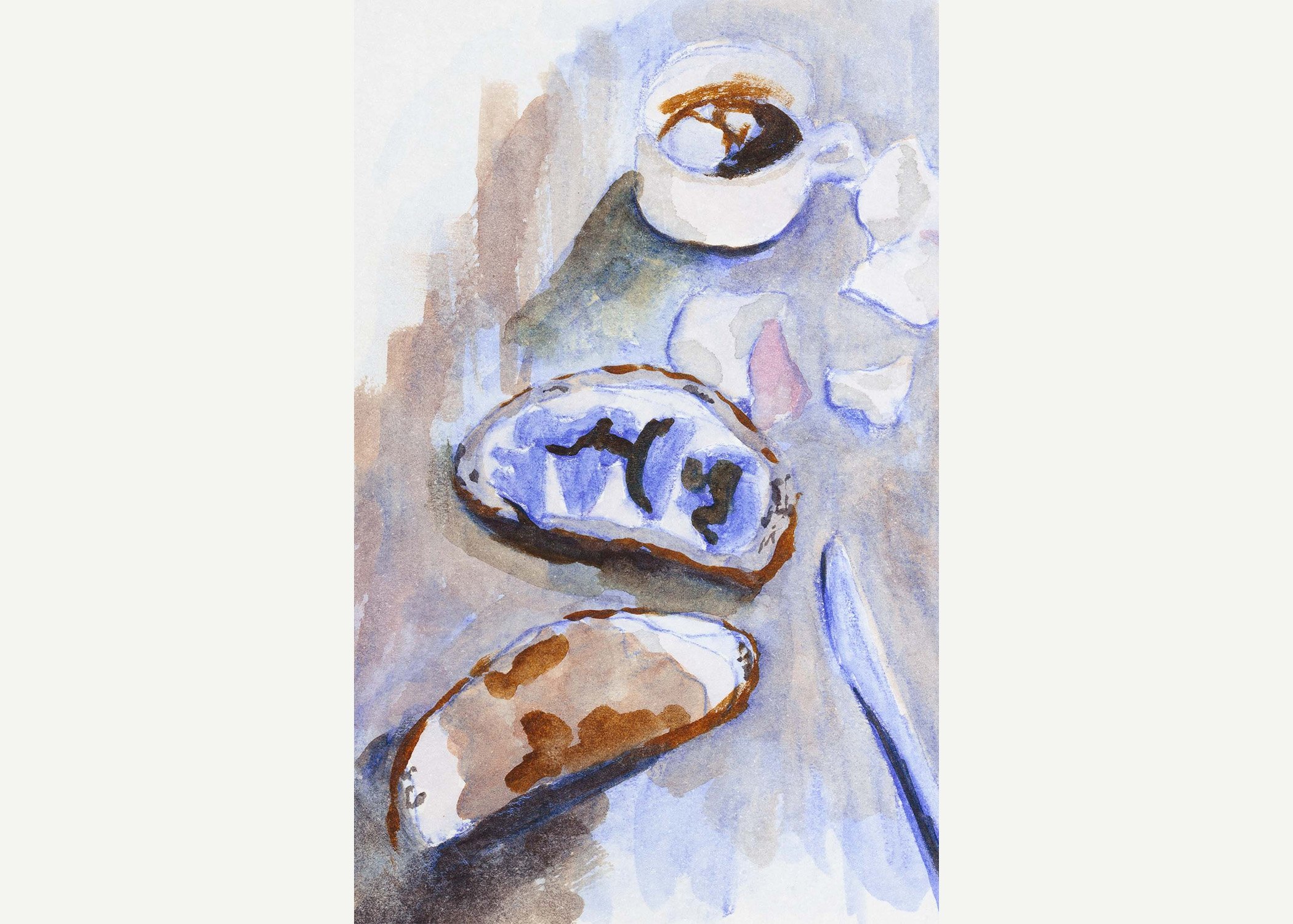 Tea Time Watercolor Exploration