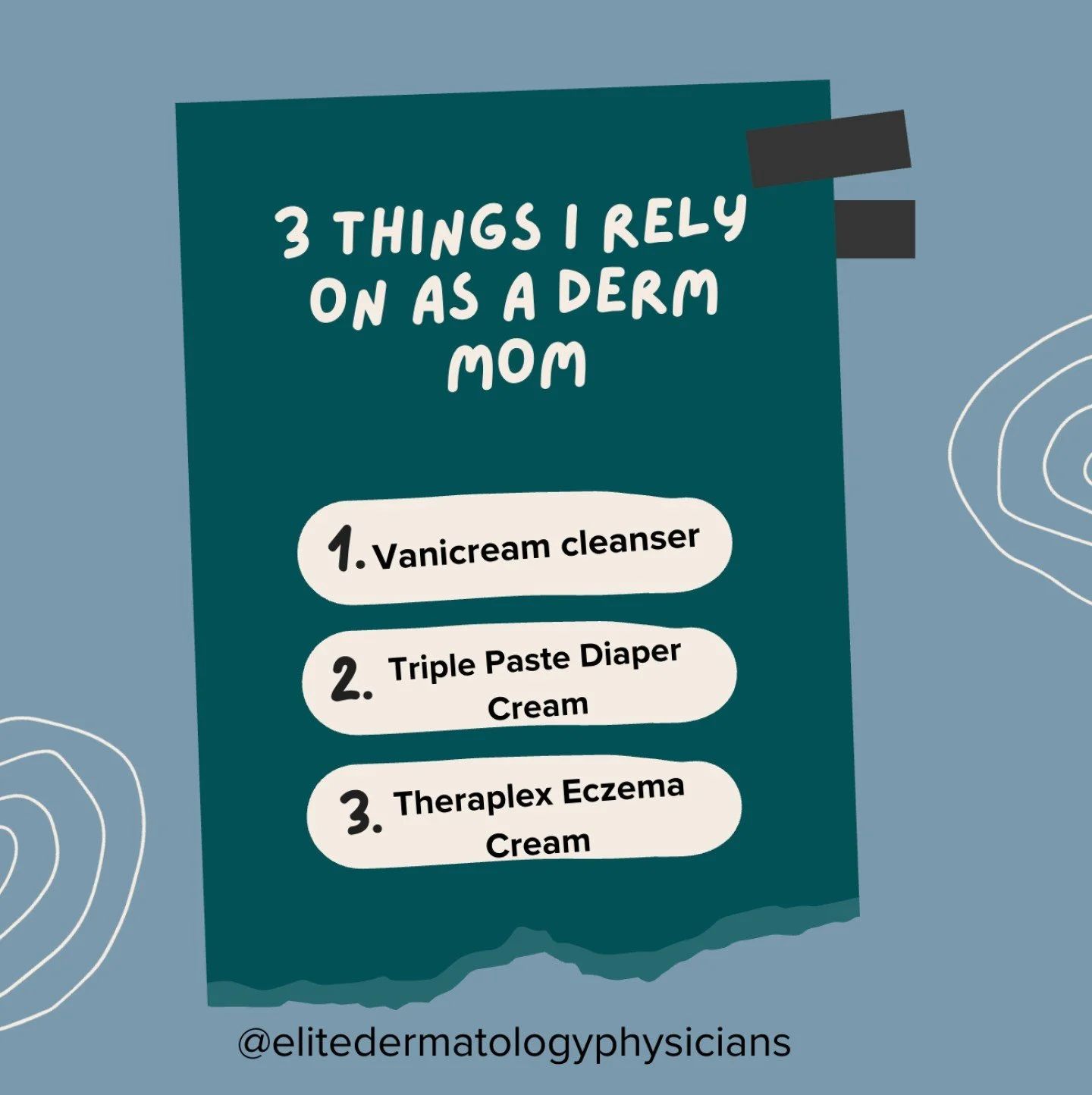 As a dermatologist and a mom, I know how essential it is to keep our little ones' skin healthy and happy. That’s why I rely on a few trusted products that make a world of difference in our daily routine. 🌟 
First up is Vanicream Cleanser. Thi