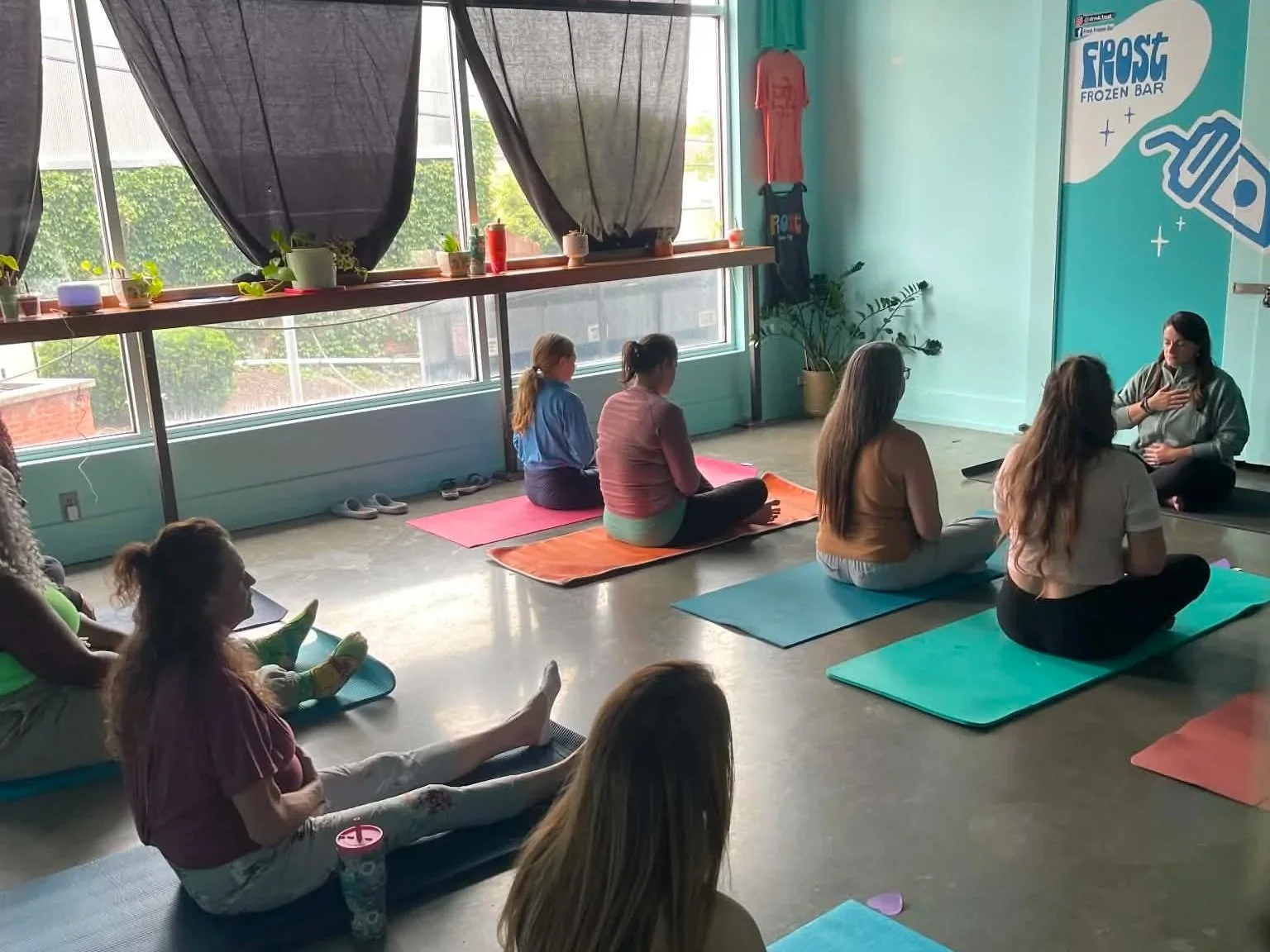 Sip &amp; Stretch Yoga
