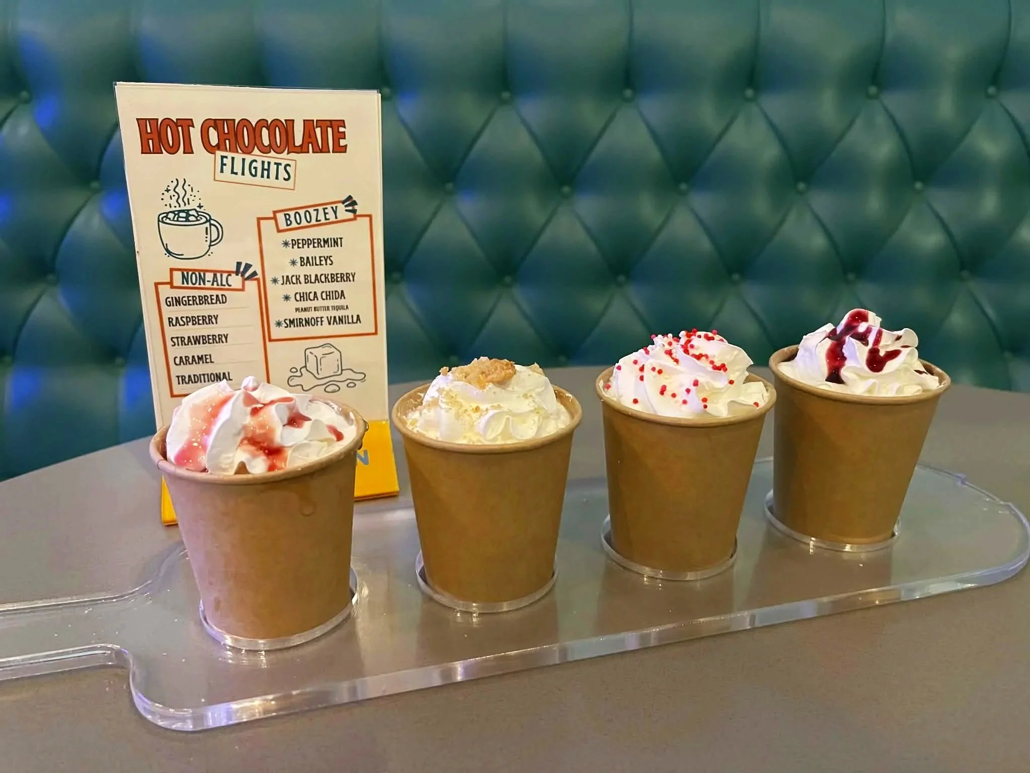 Hot Chocolate Flights