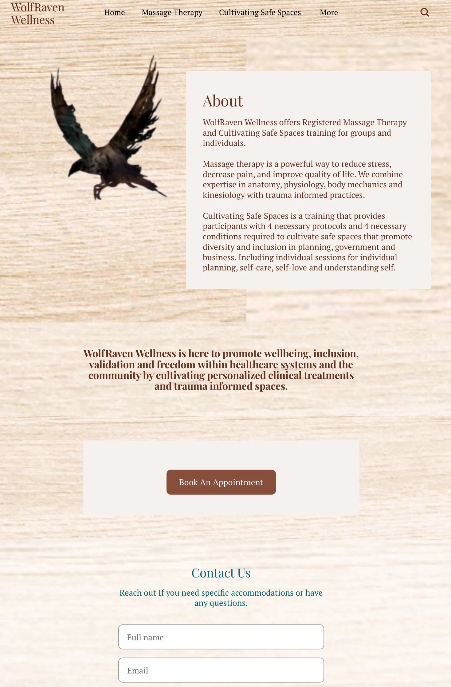 Original Homepage Design