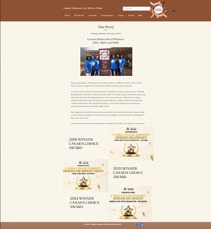 Original Homepage