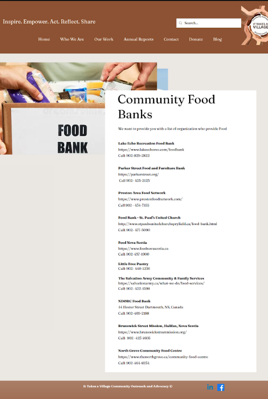 Original Food Banks Page