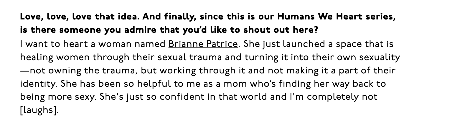 humans we love elyse fox brianne patrice