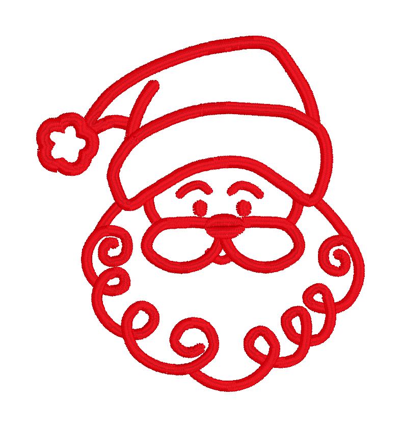 Santa Outline