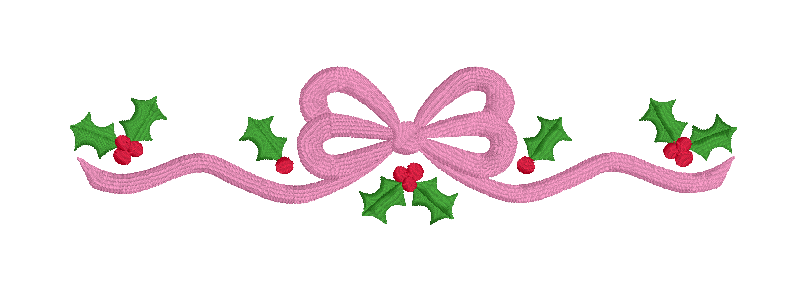 Holly Berries Bow