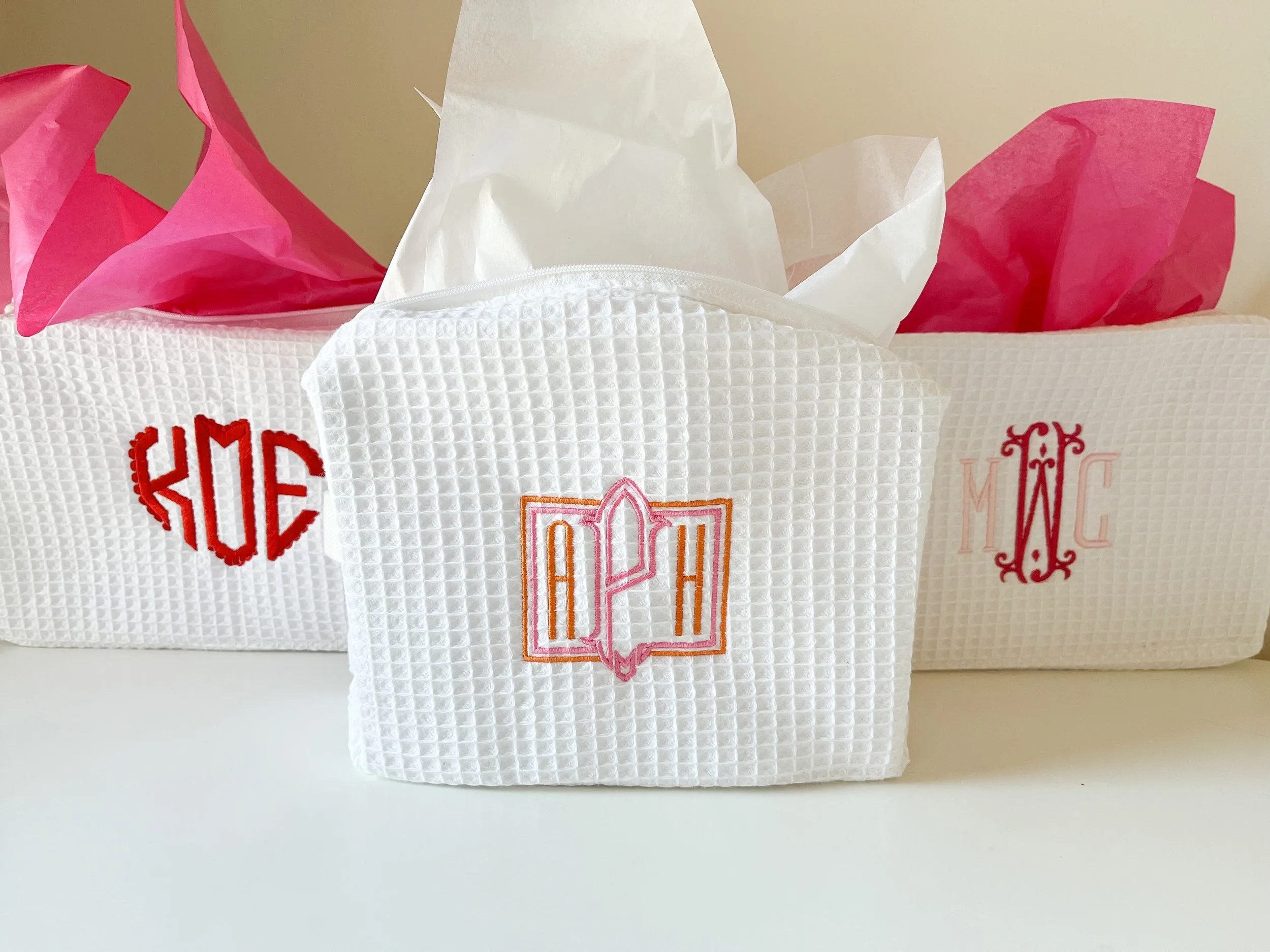 Waffle Makeup Bag