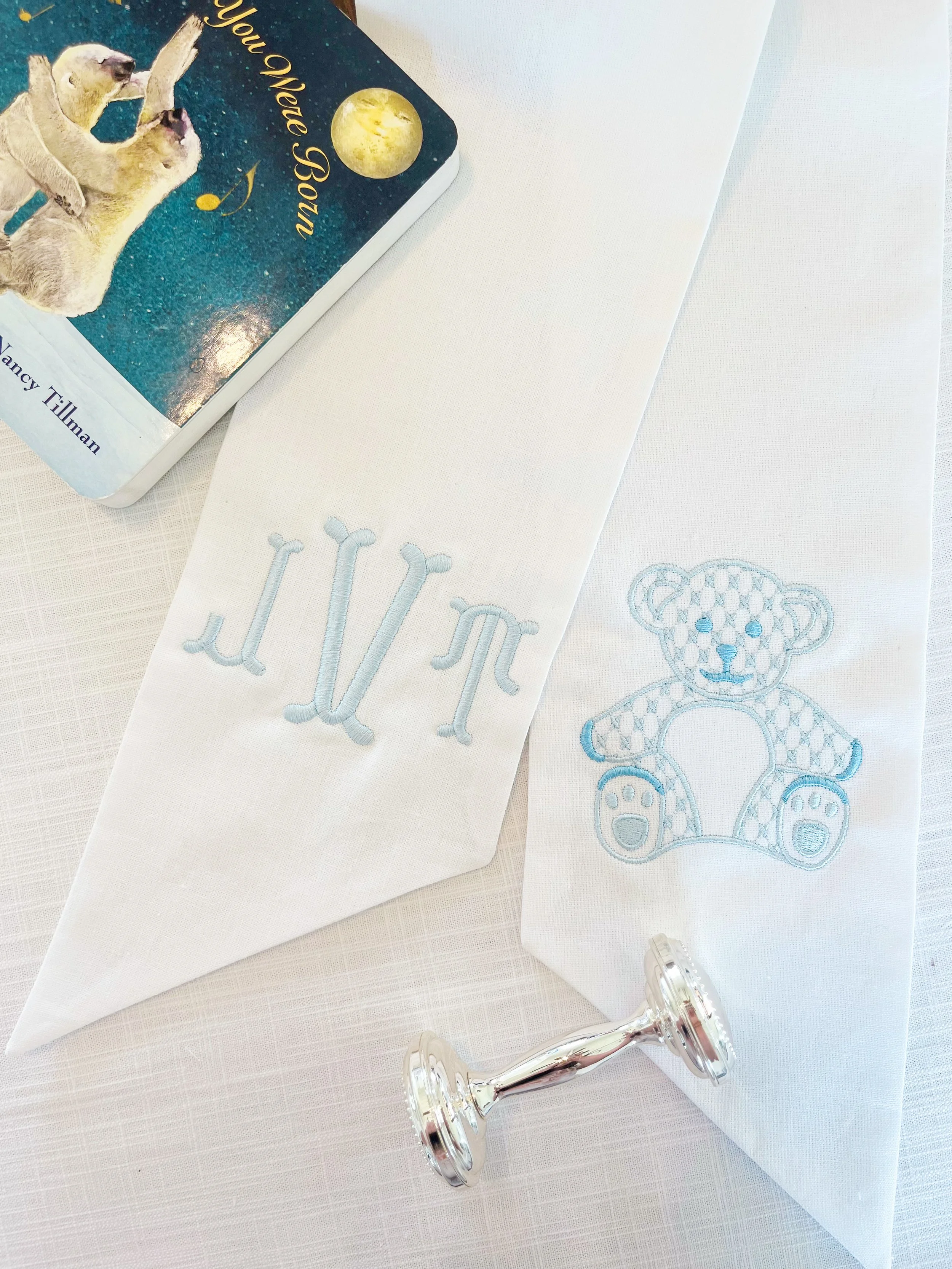 New Arrival Wreath Sash