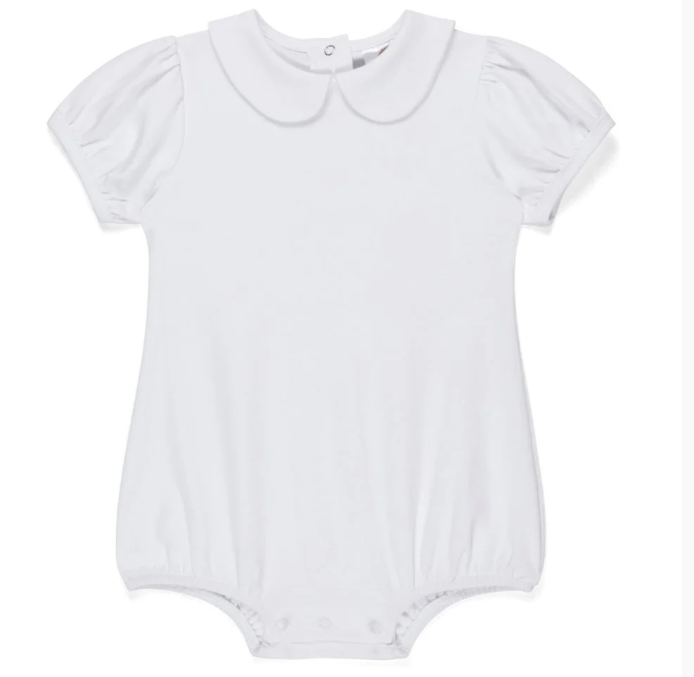 Blank Girl's Short Puff Sleeved Peter Pan Bubble 3.jpeg
