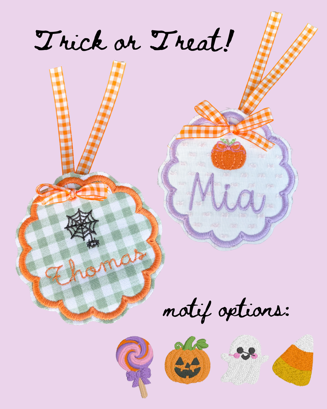 Halloween Bag Tags