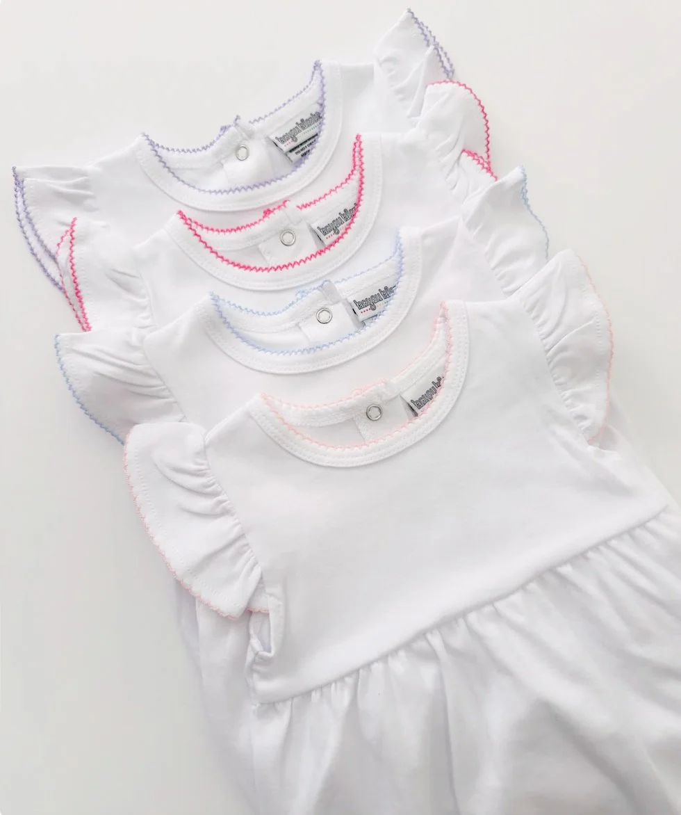 Girls Picot Trim Bubbles