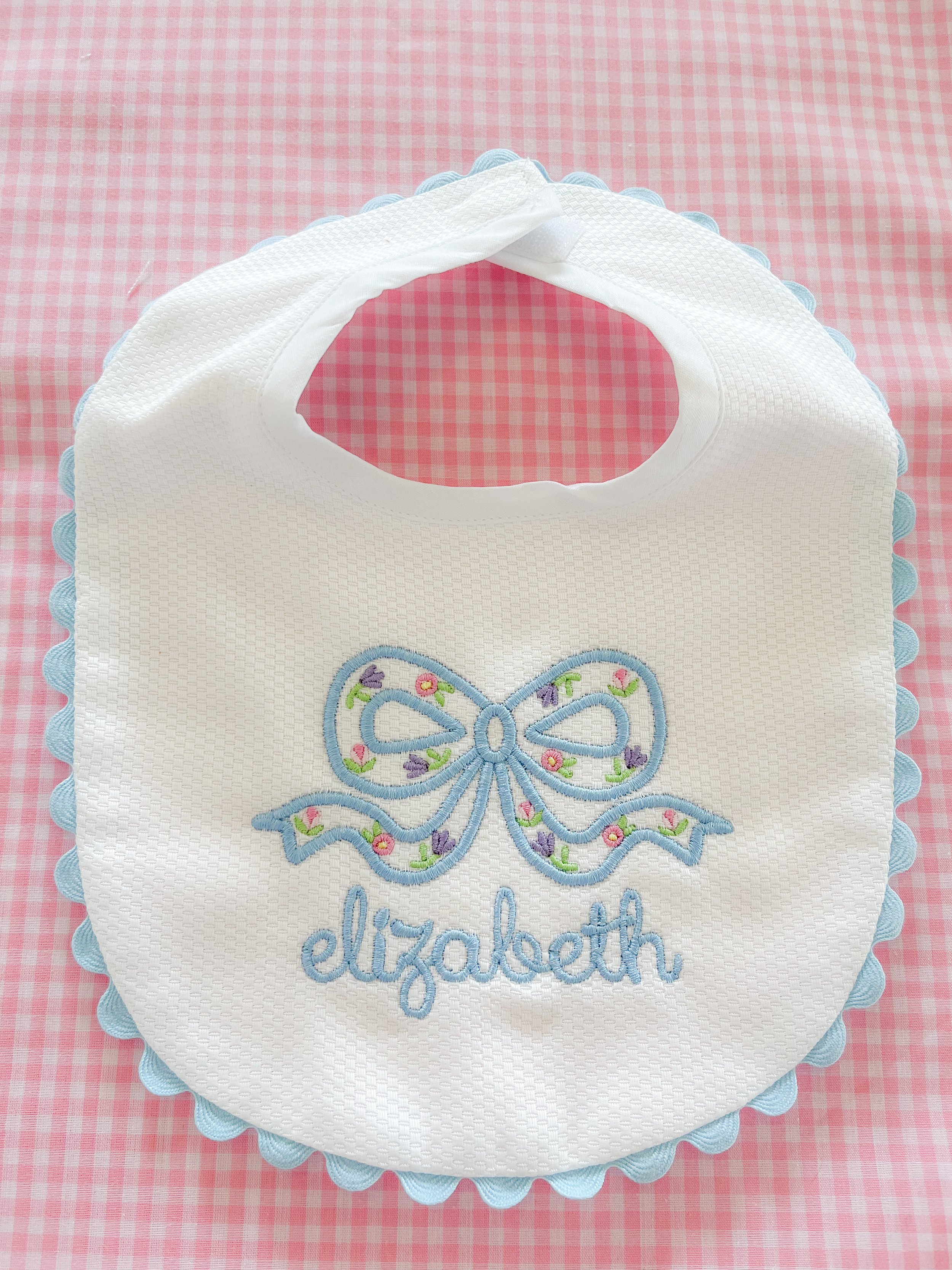Custom Girl Bib