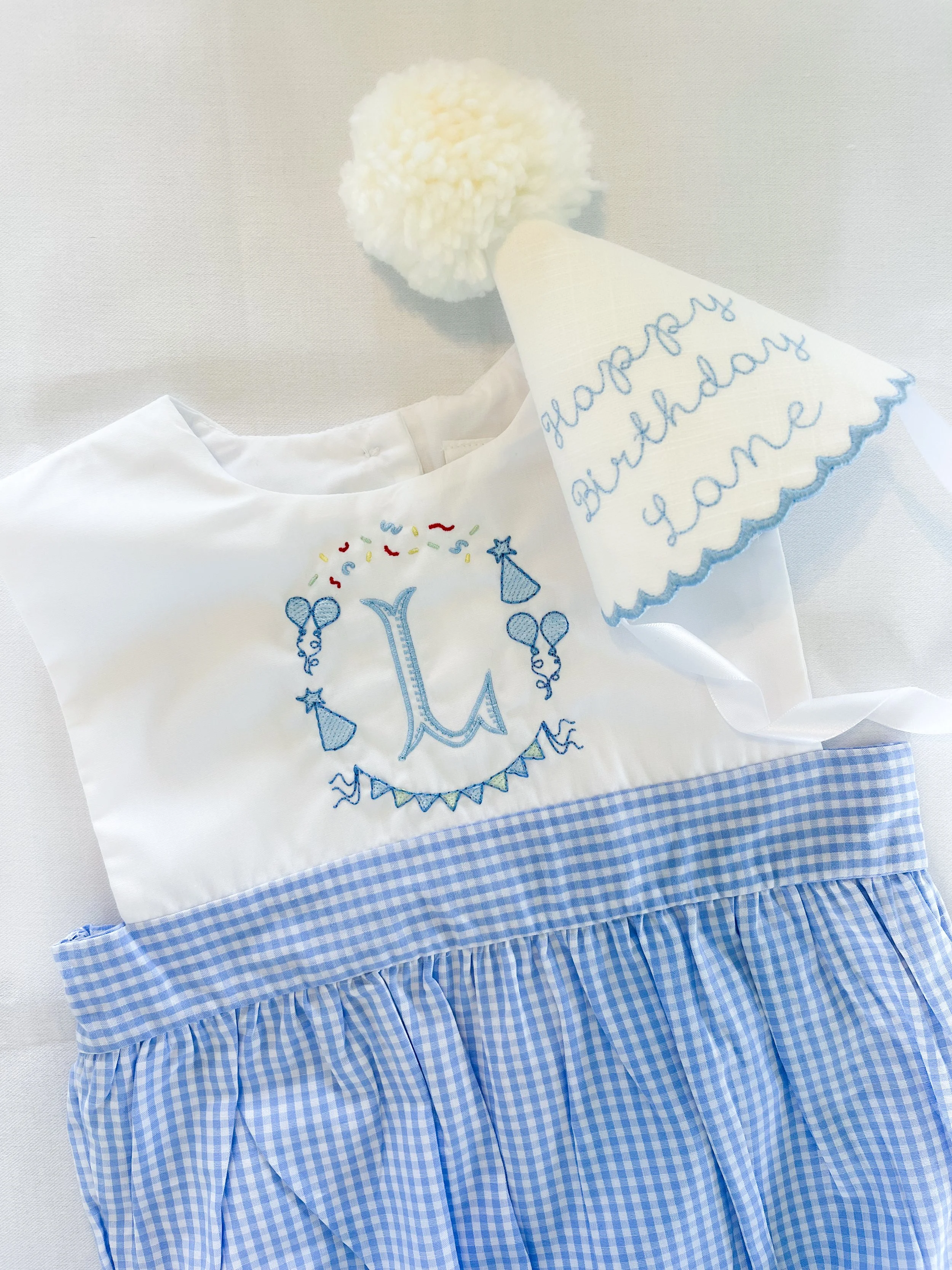 Boys White Top Bubbles