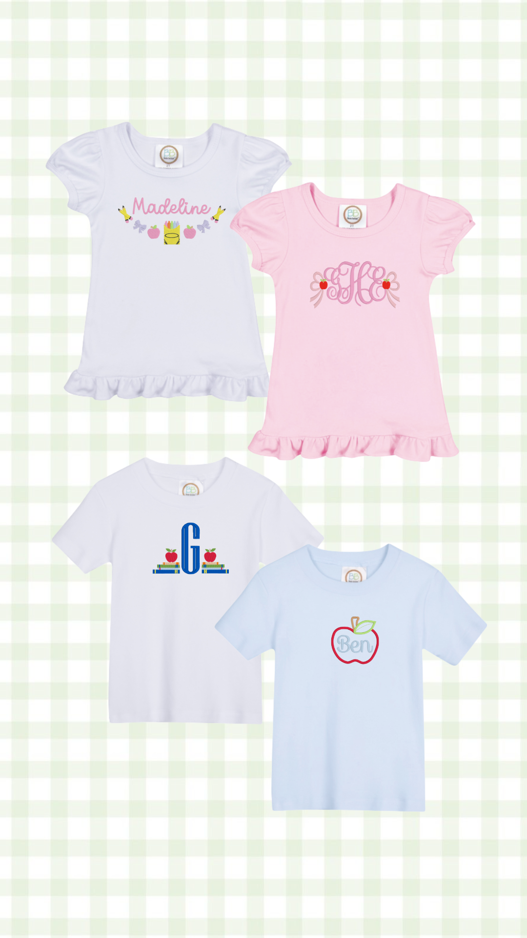 Back to School Short Sleeve Shirts