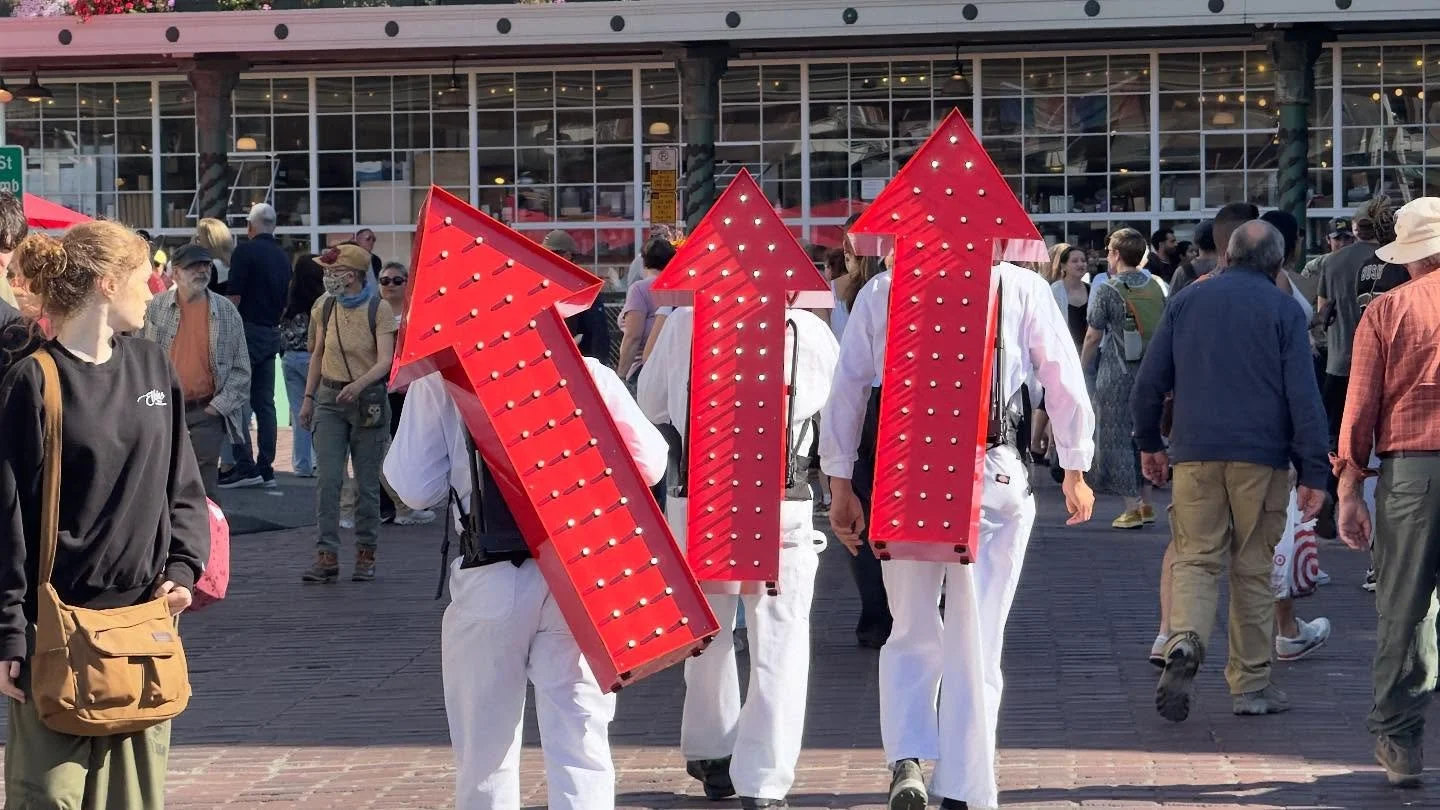 Last day in Seattle.

I wandered through Pike Place, sampled fresh seafood, stood in awe at the Chihuly glass exhibit, and gazed out over the water near the Space Needle. I walked quiet waterfront parks, found a lighthouse on the Puget Sound, and soa