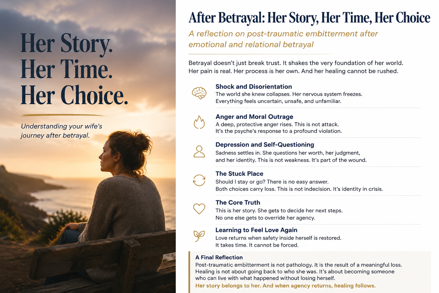After Betrayal: Her Story, Her Time, Her Choice