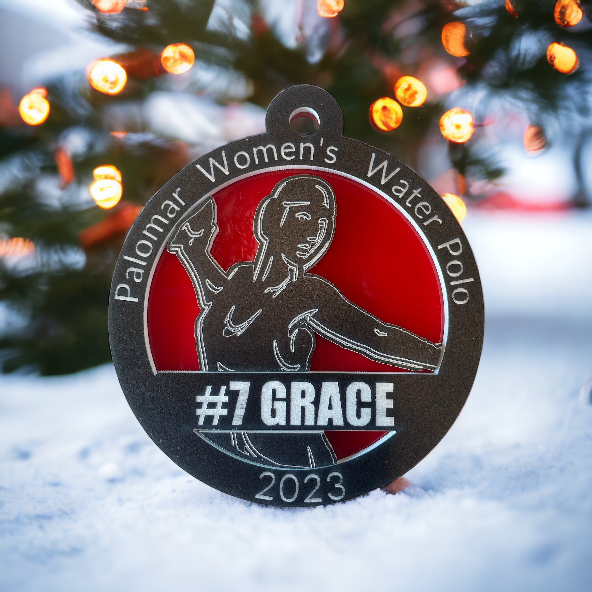 Personalized Sports Ornament