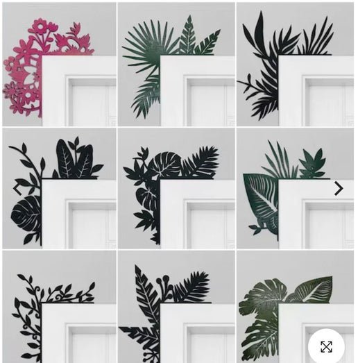 Nature-Inspired Custom Door Corner