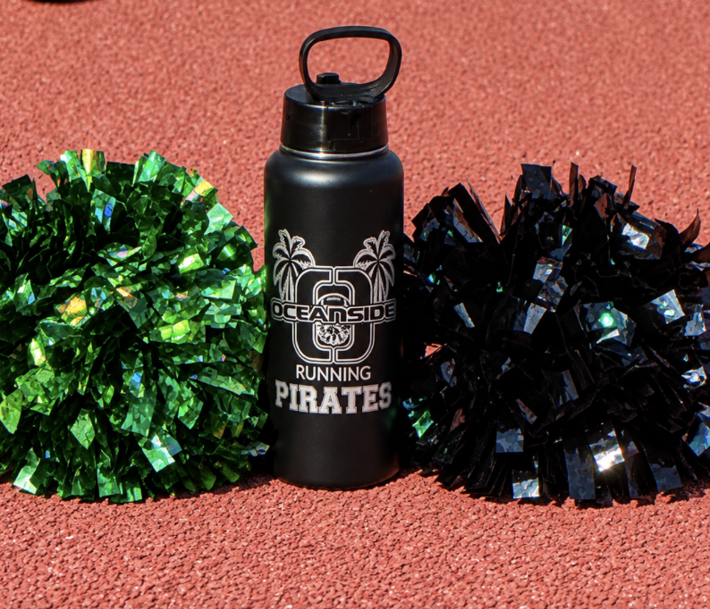 Oceanside Pop Warner  32oz Water Bottles
