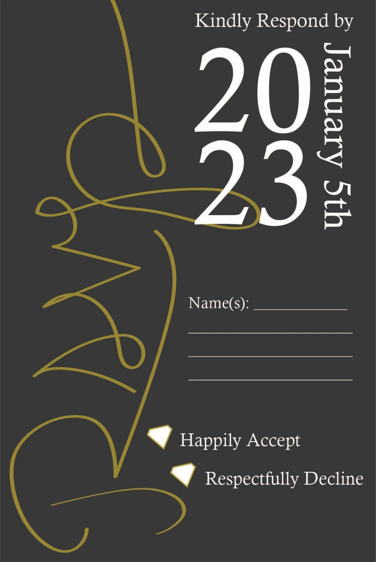 RSVP Card
