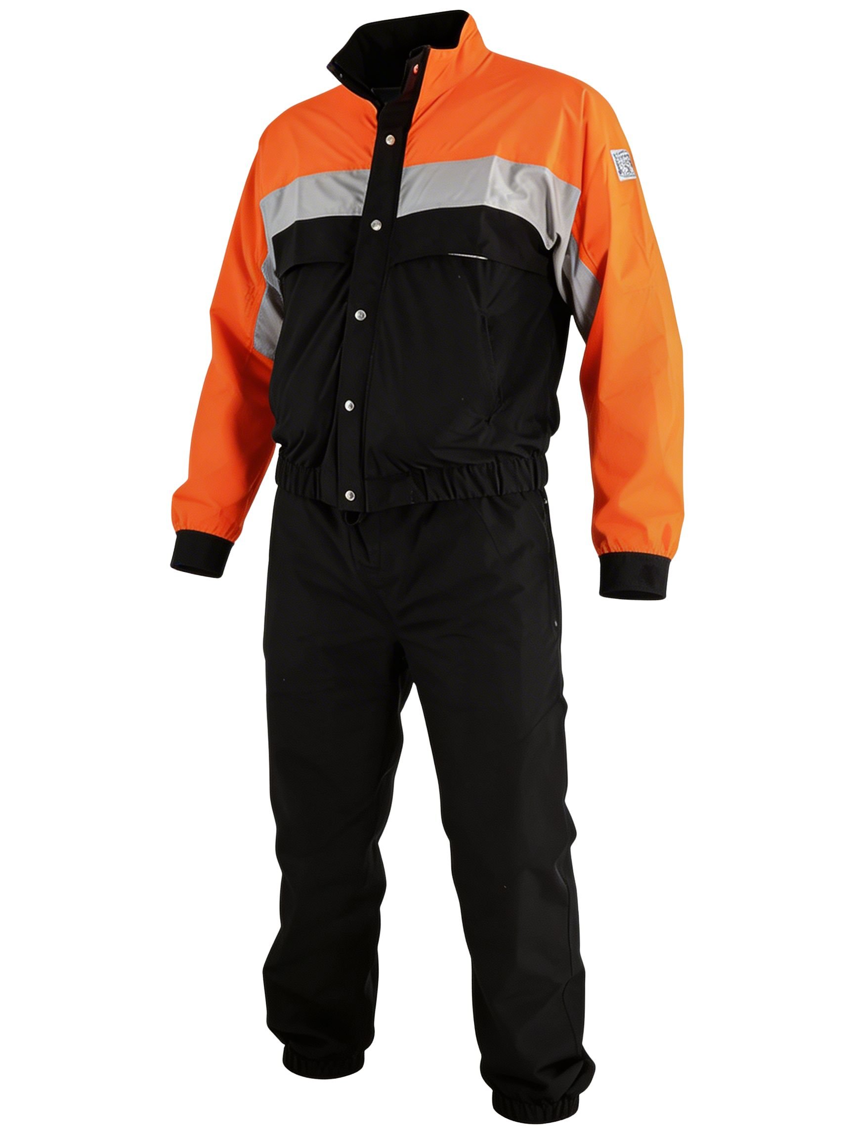 Lightweight jacket and pants outerwear combo. Winter Sky Blue Sweatsuit