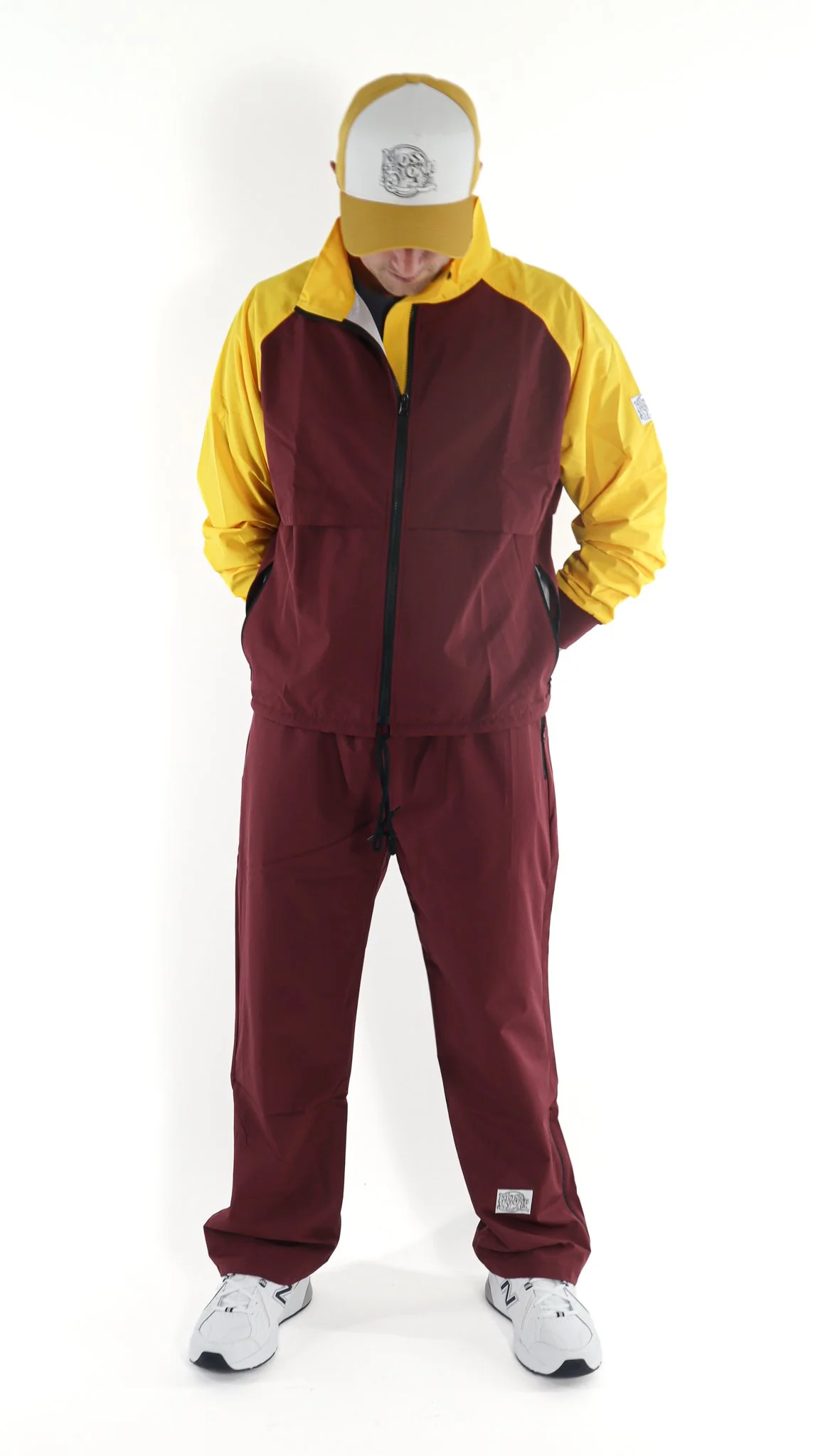 NEW - Commander Burgundy and Gold 10-Miler Suit