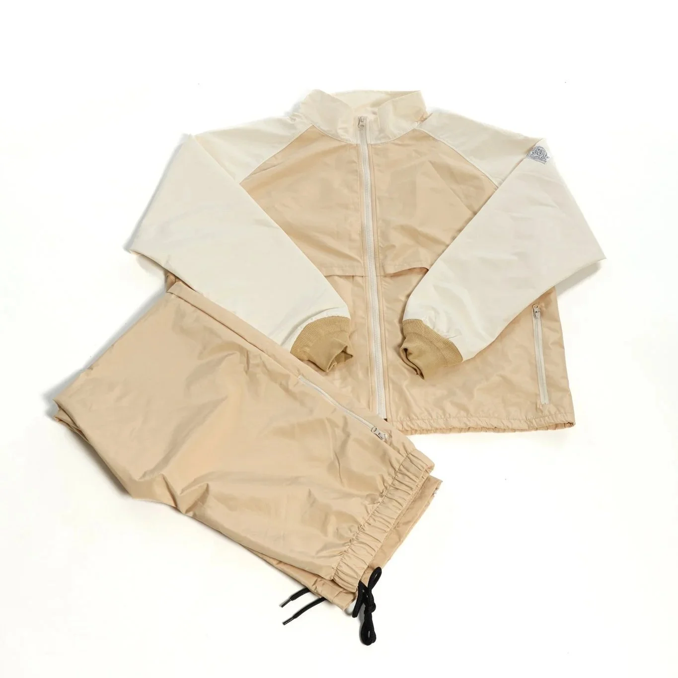 Tan and Cream 10-Miler Tracksuit