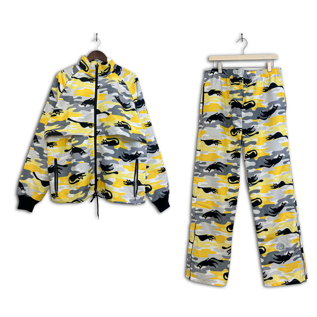 Halloween Black Cat Camo 10-Miler Suit